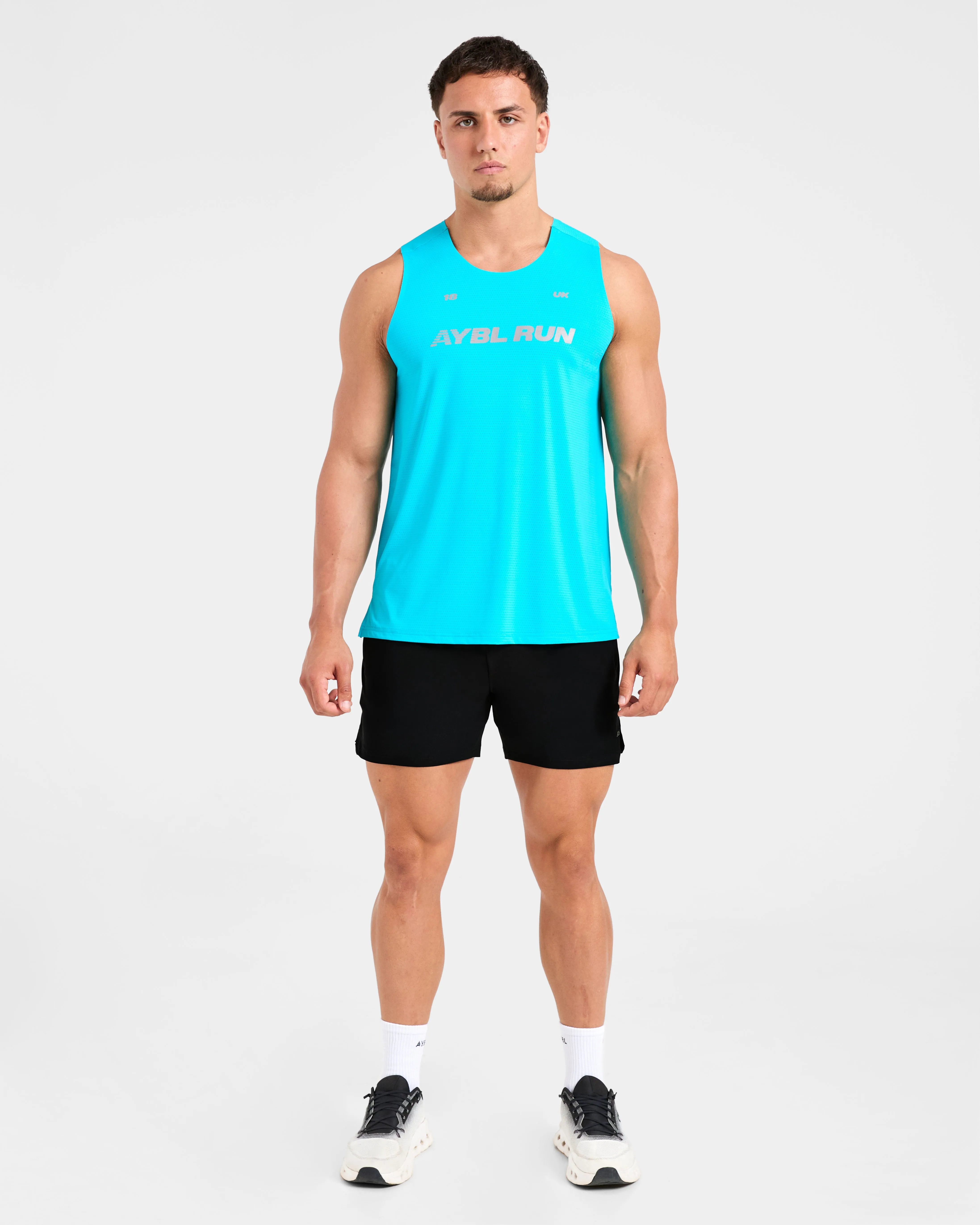 Run Loose Tank - Blaze Blue sold by AYBL product image thumbnail 3