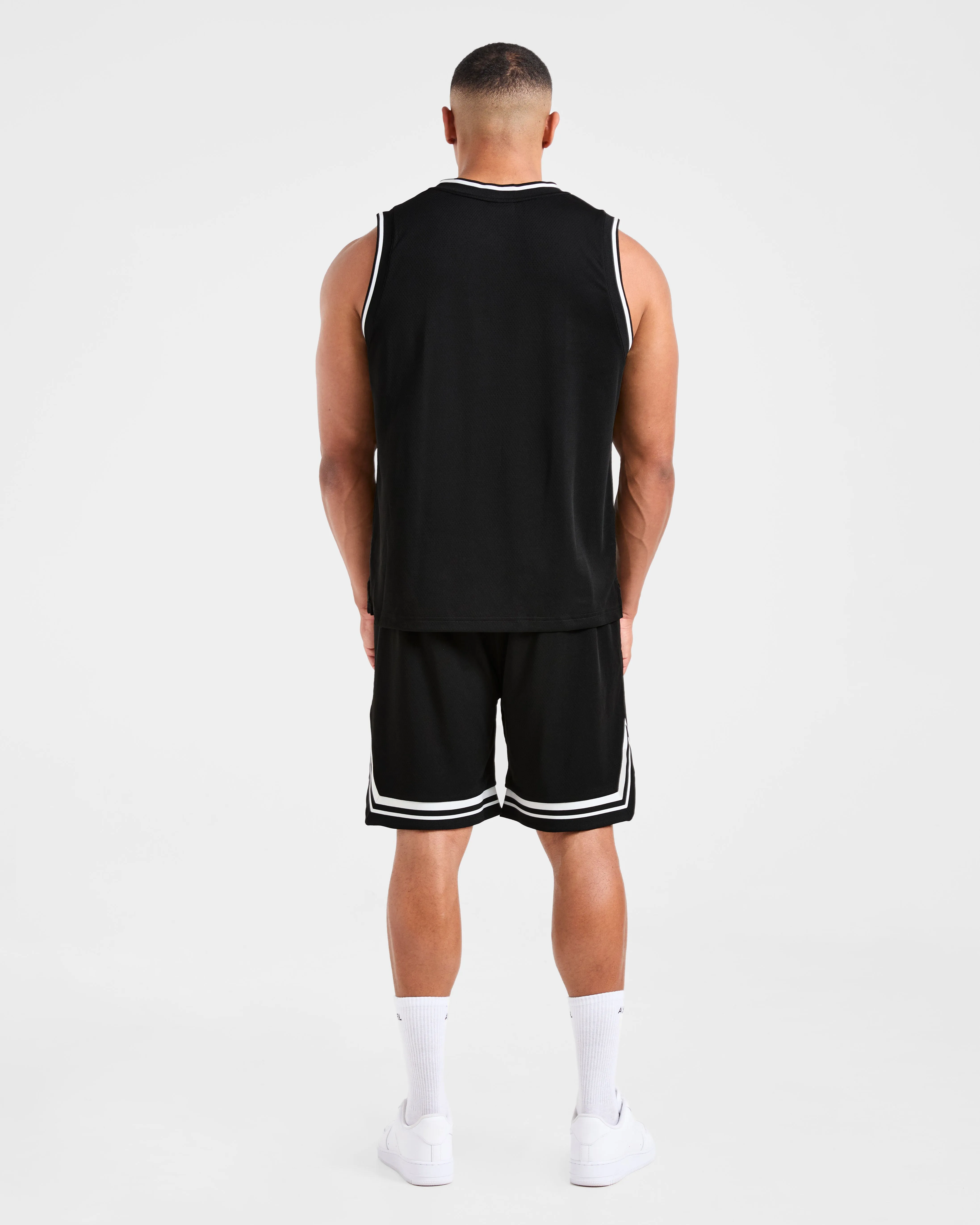 Rebound Stripe Tank - Black sold by AYBL product image thumbnail 4