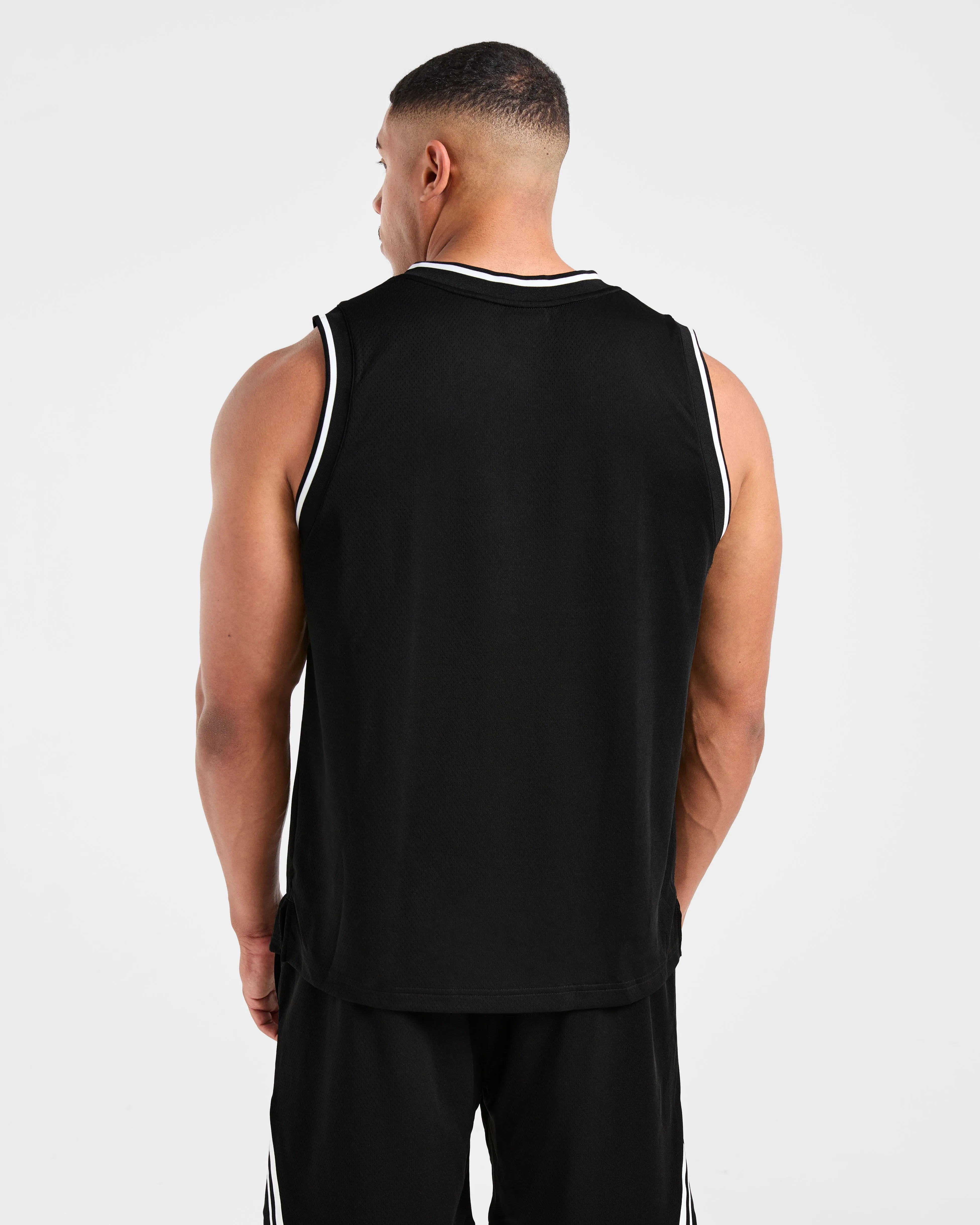 Rebound Stripe Tank - Black sold by AYBL product image thumbnail 2