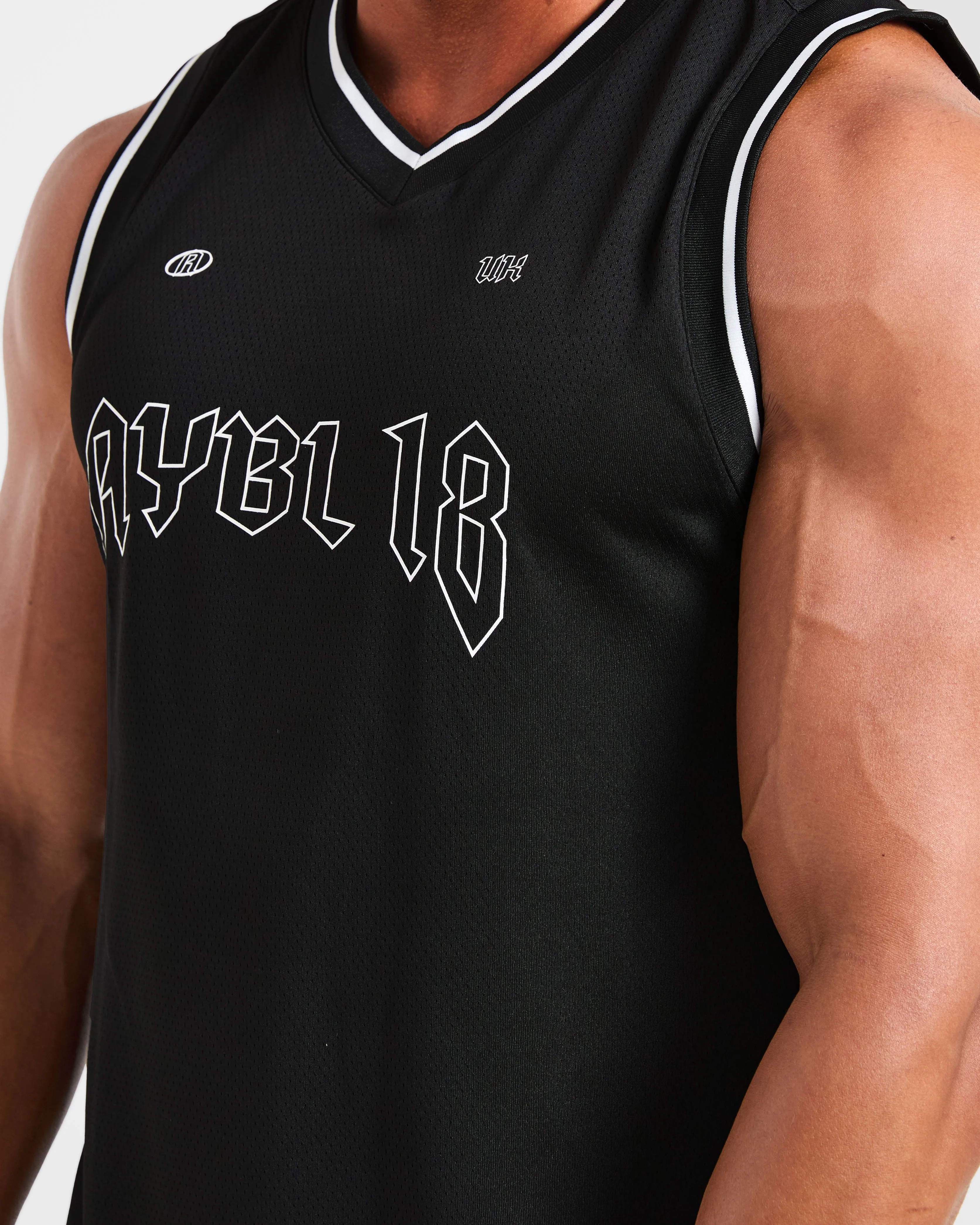 Rebound Stripe Tank - Black sold by AYBL product image thumbnail 5