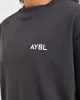 Lift Graphic Oversized T Shirt - Charcoal/Pink sold by AYBL