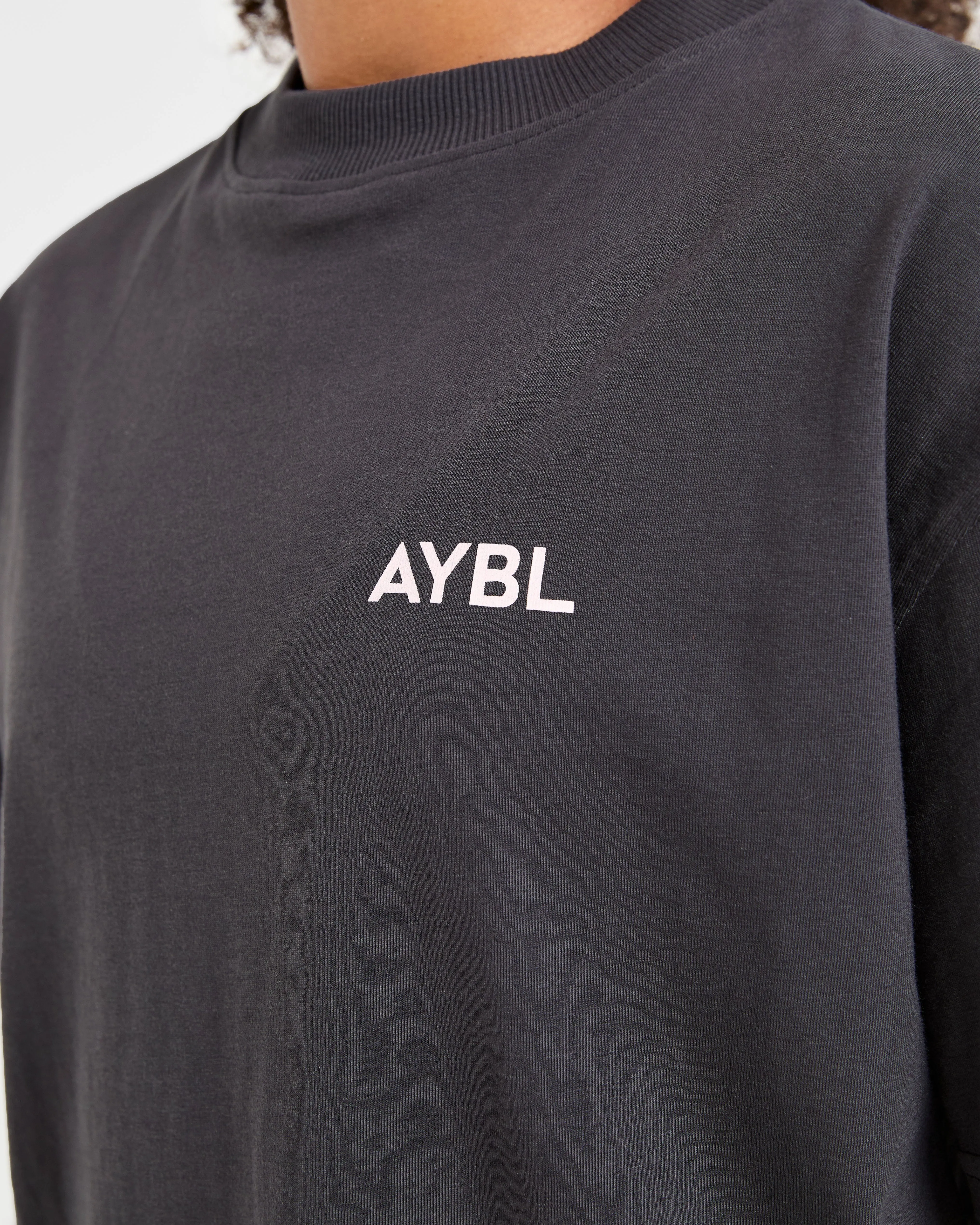 Lift Graphic Oversized T Shirt - Charcoal/Pink sold by AYBL product image thumbnail 5