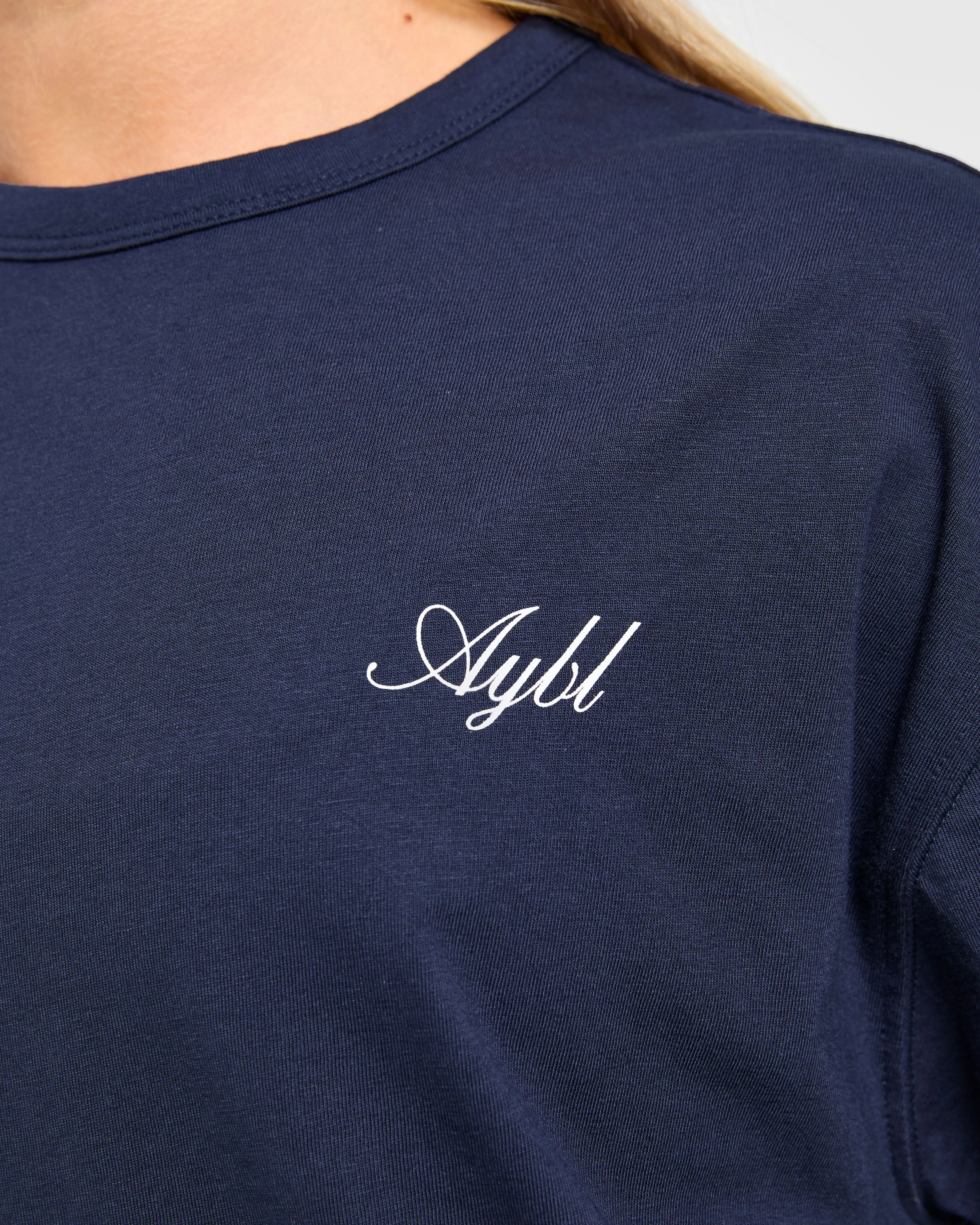 Athletics Sport Dept Oversized T Shirt - Navy sold by AYBL product image thumbnail 5