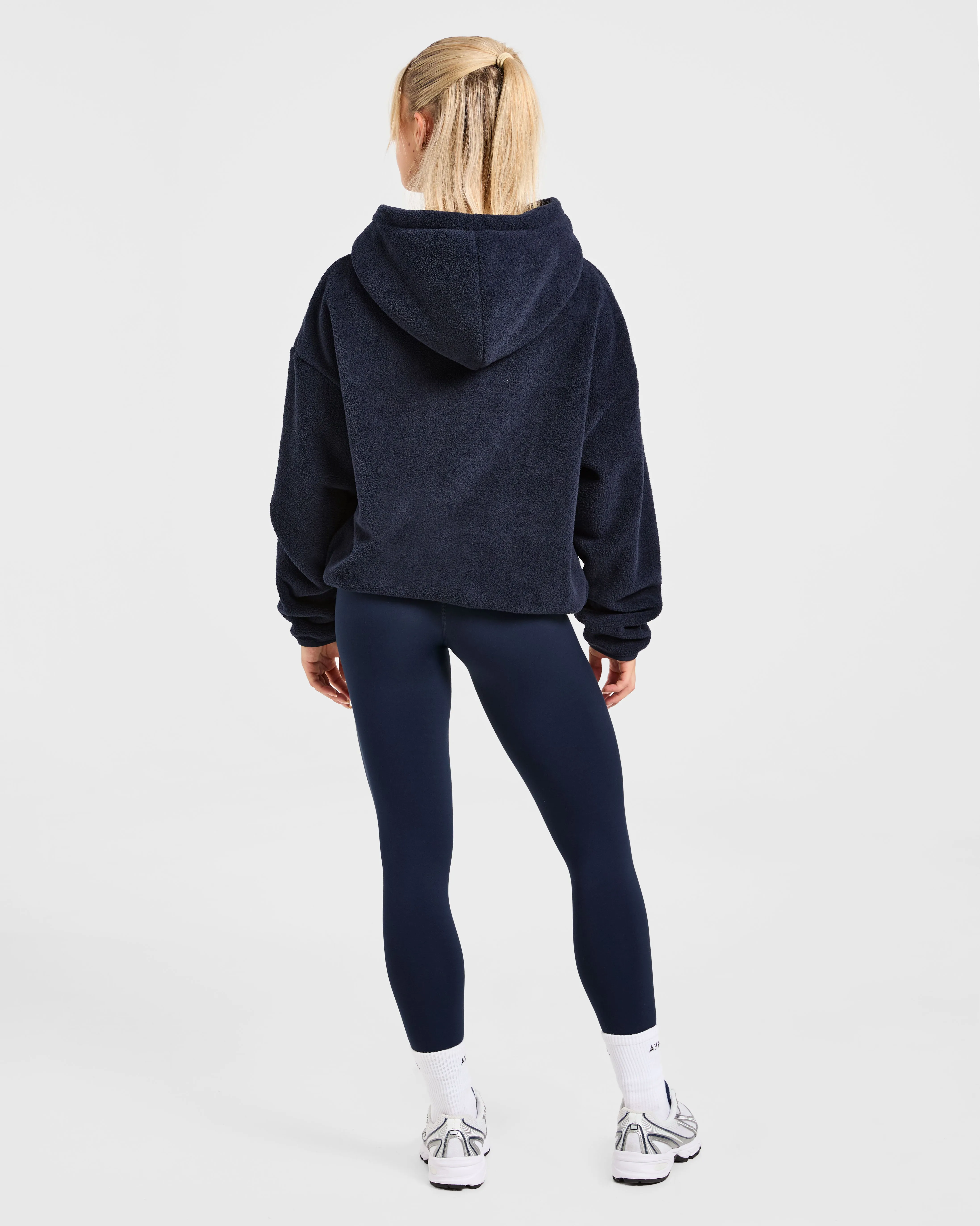 AYBL Sports Oversized Fleece Hoodie - Navy sold by AYBL product image thumbnail 4