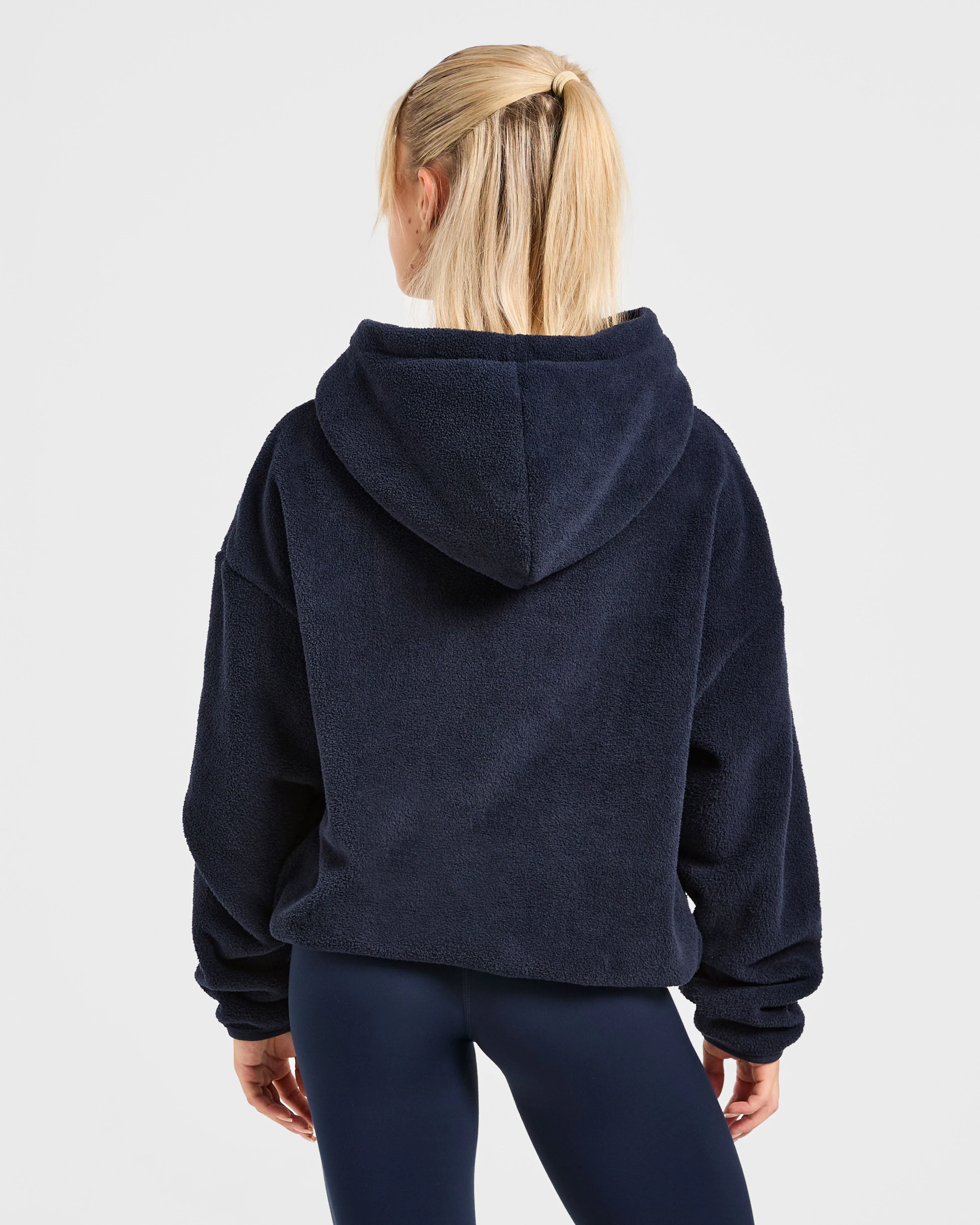AYBL Sports Oversized Fleece Hoodie - Navy sold by AYBL product image thumbnail 2