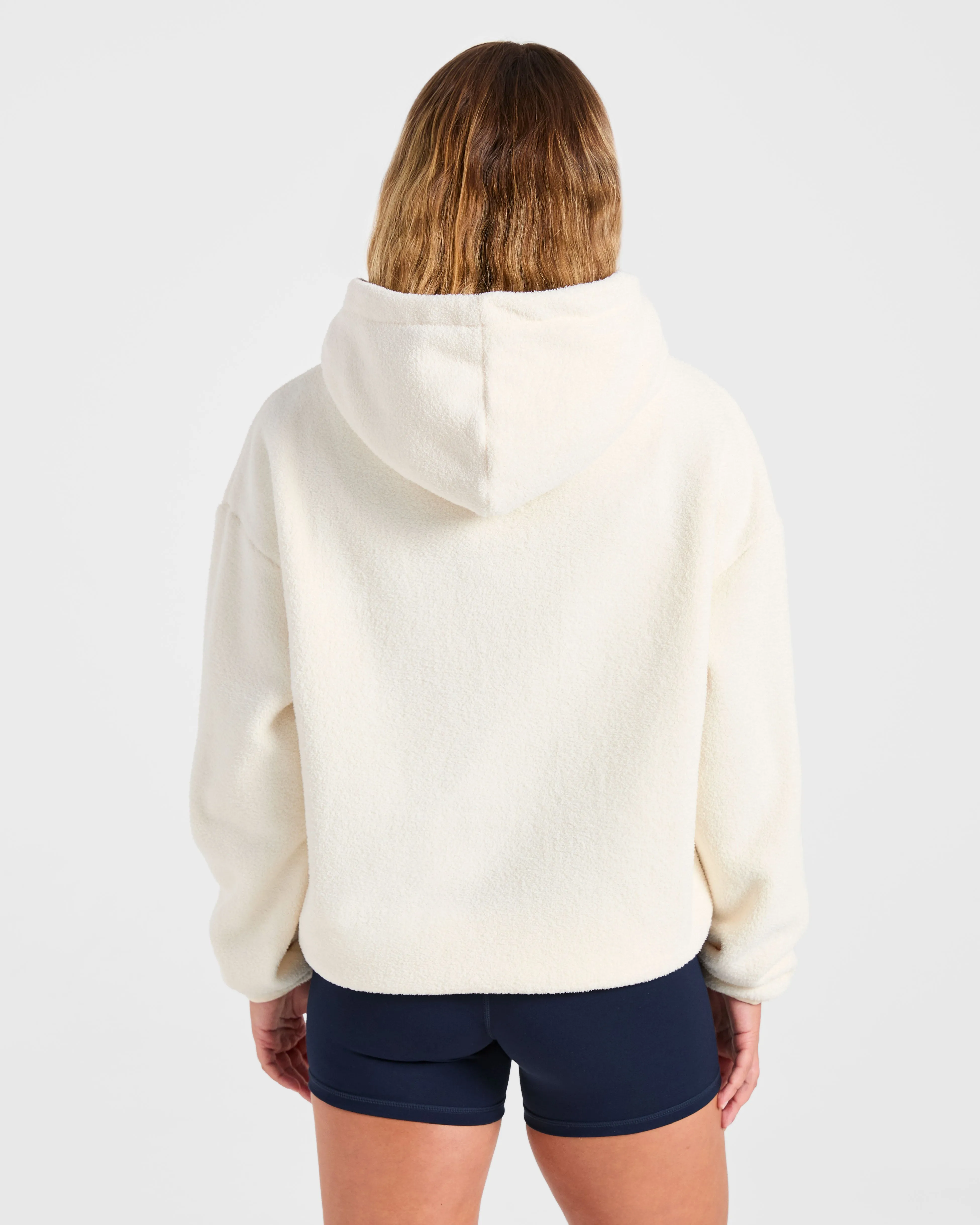 AYBL Sports Oversized Fleece Hoodie - Cream sold by AYBL product image thumbnail 2