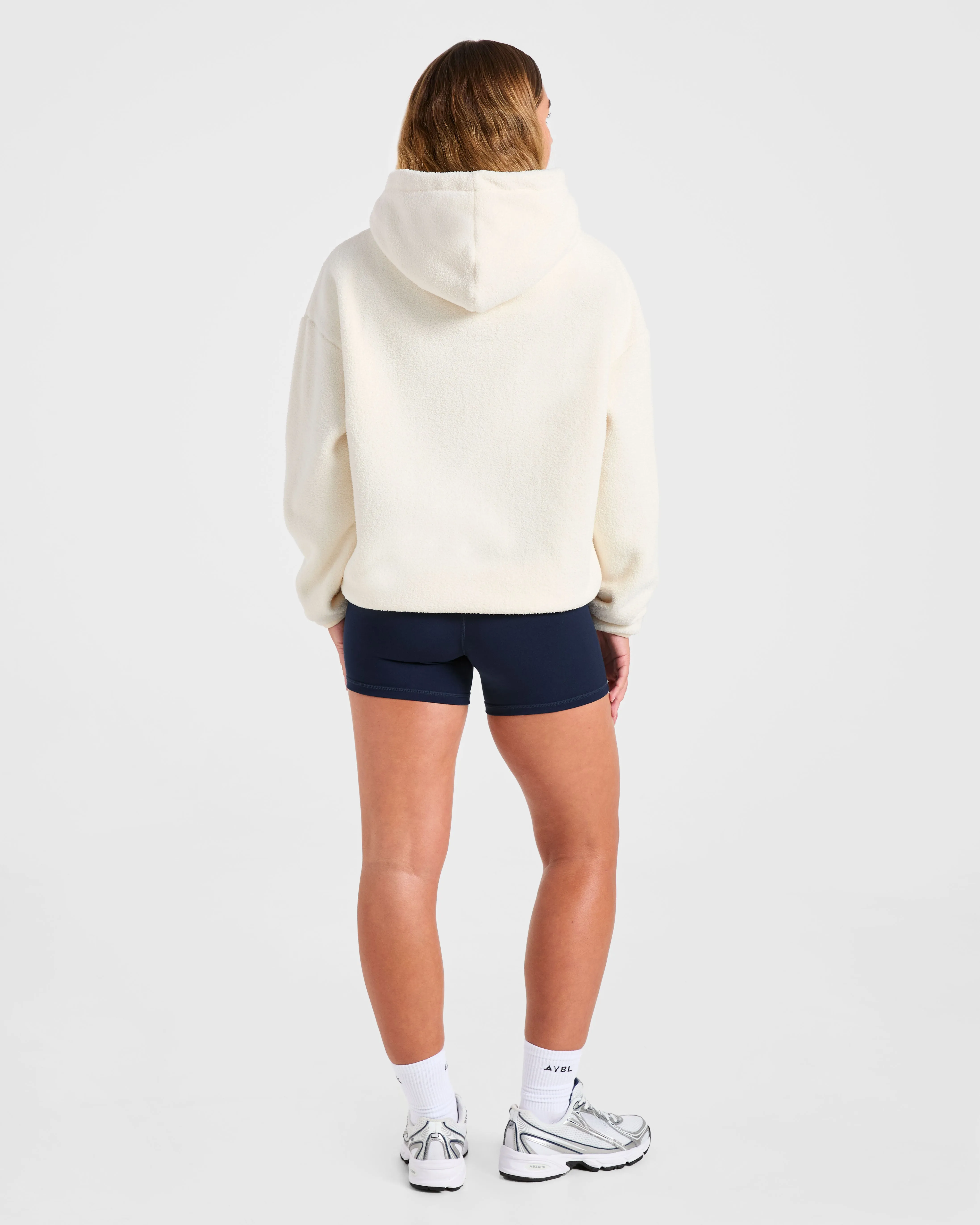 AYBL Sports Oversized Fleece Hoodie - Cream sold by AYBL product image thumbnail 4