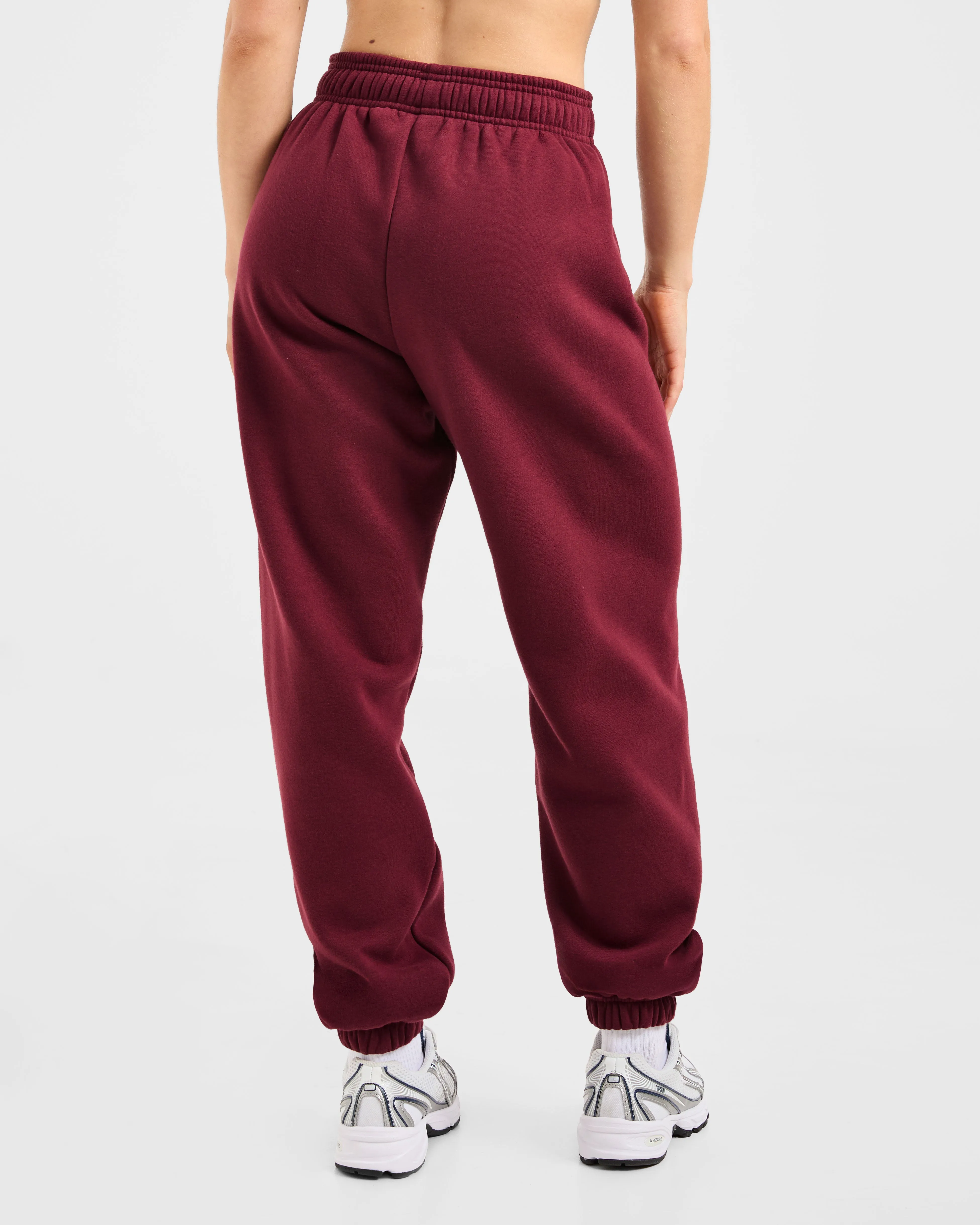 Varsity 2.0 Oversized Joggers - Red Wine sold by AYBL product image thumbnail 2
