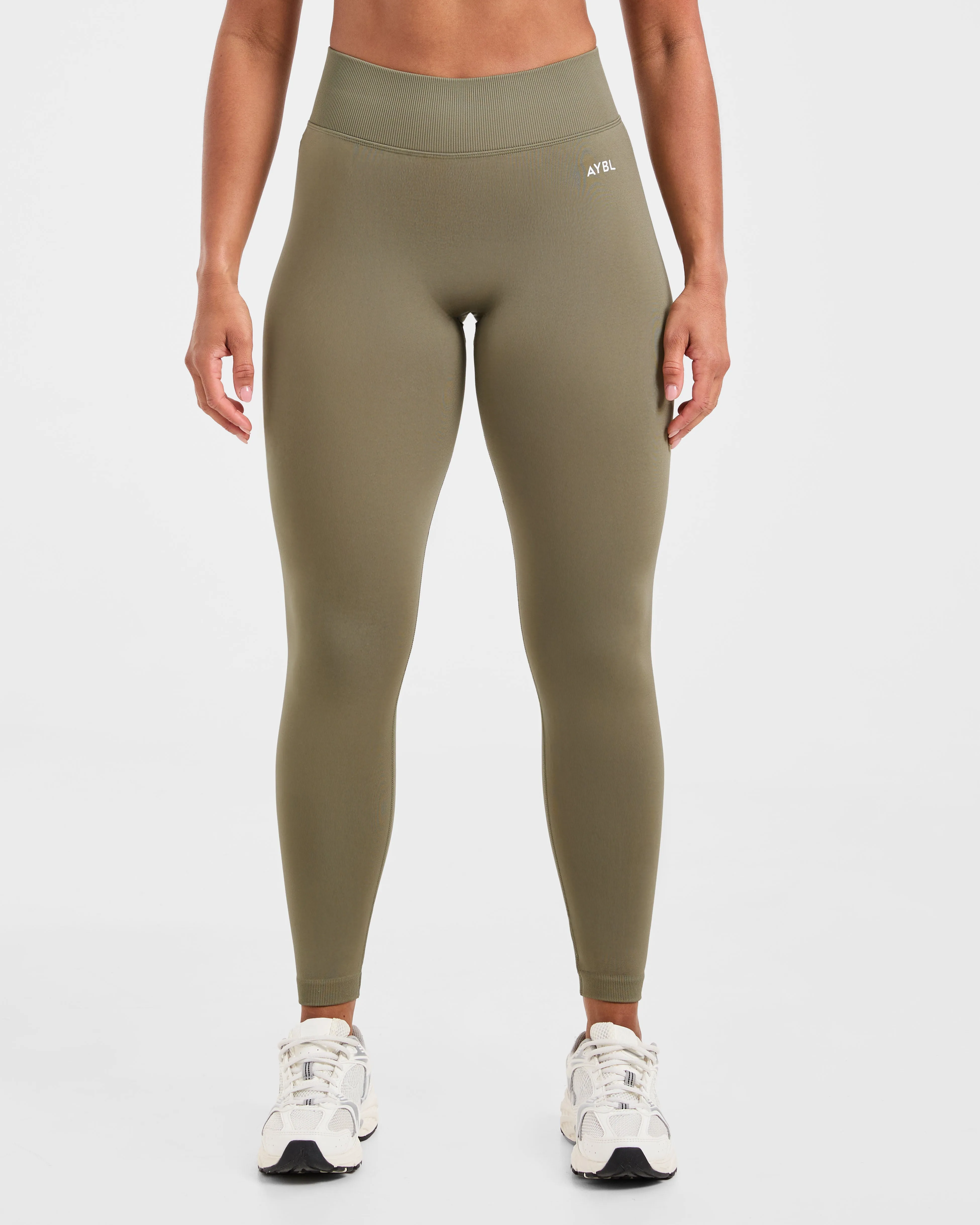 Adapt Seamless Leggings - Muted Olive sold by AYBL product image thumbnail 2