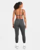 Adapt Seamless Strappy Sports Bra - Dark Charcoal sold by AYBL