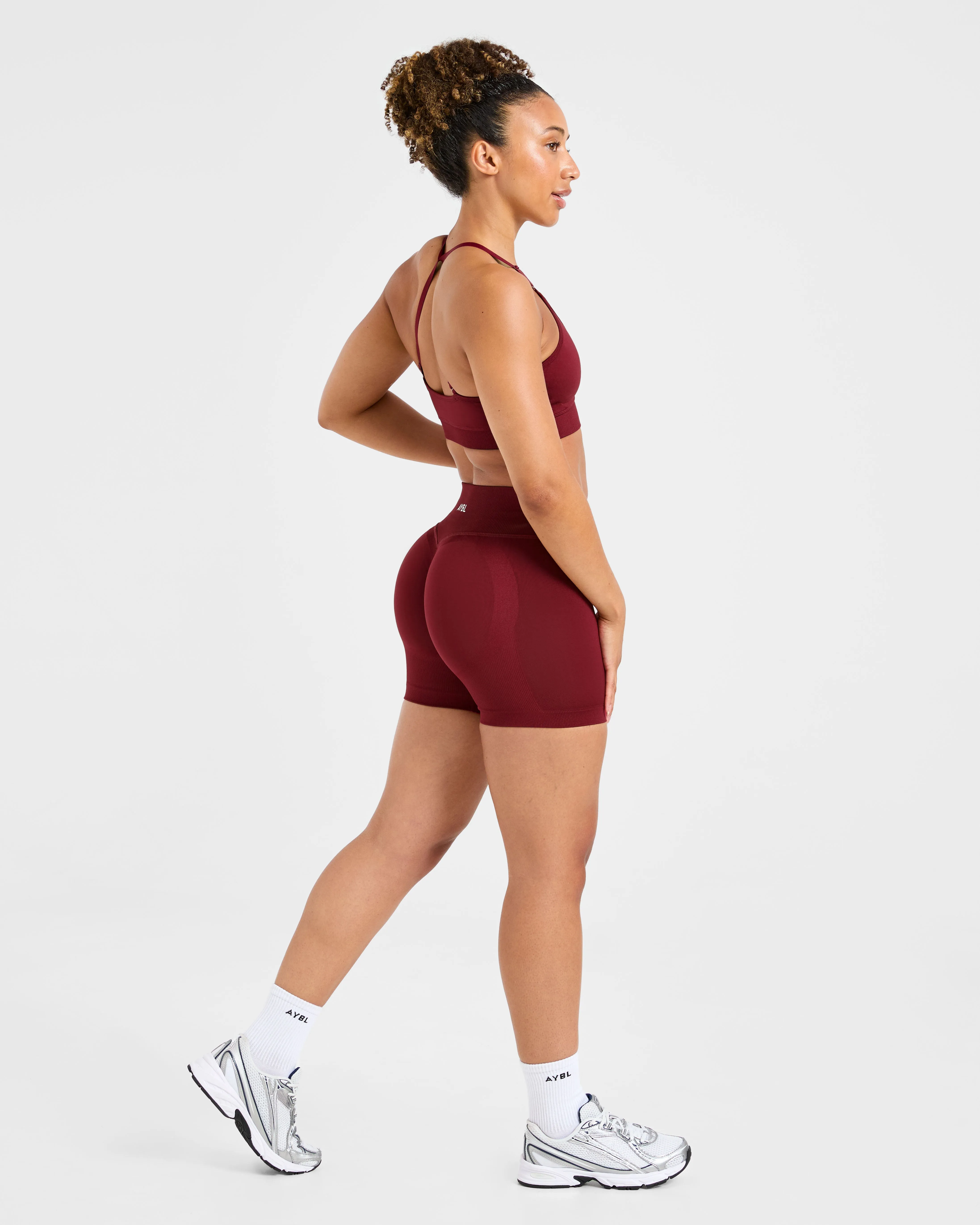 Adapt Seamless Shorts - Autumn Red sold by AYBL product image thumbnail 4