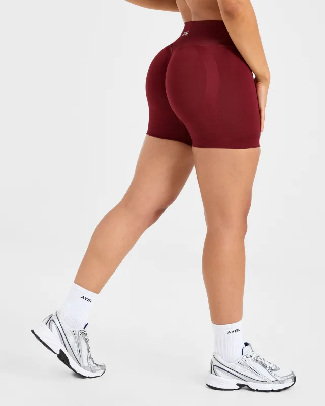 Adapt Seamless Shorts - Autumn Red sold by AYBL