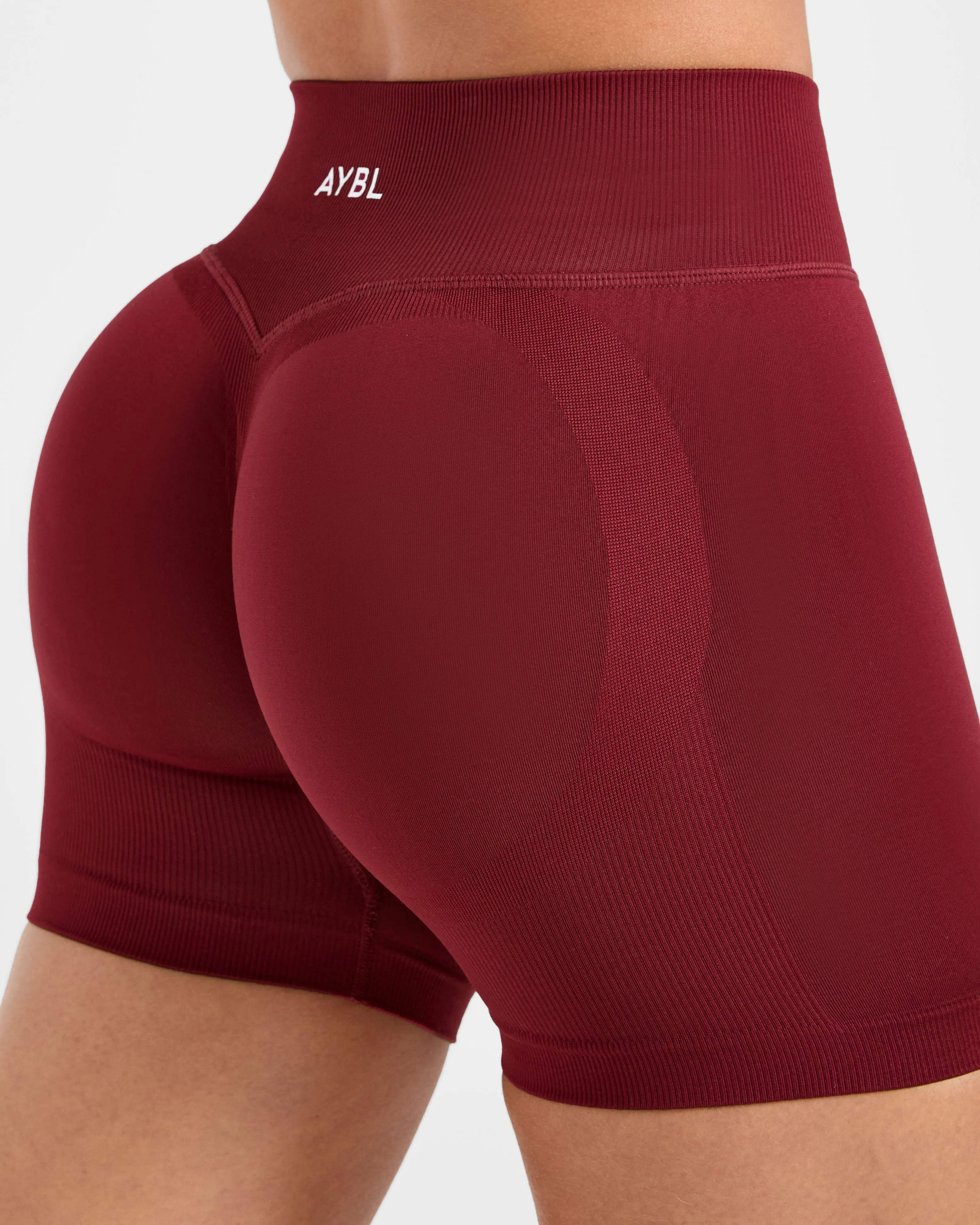 Adapt Seamless Shorts - Autumn Red sold by AYBL product image thumbnail 5