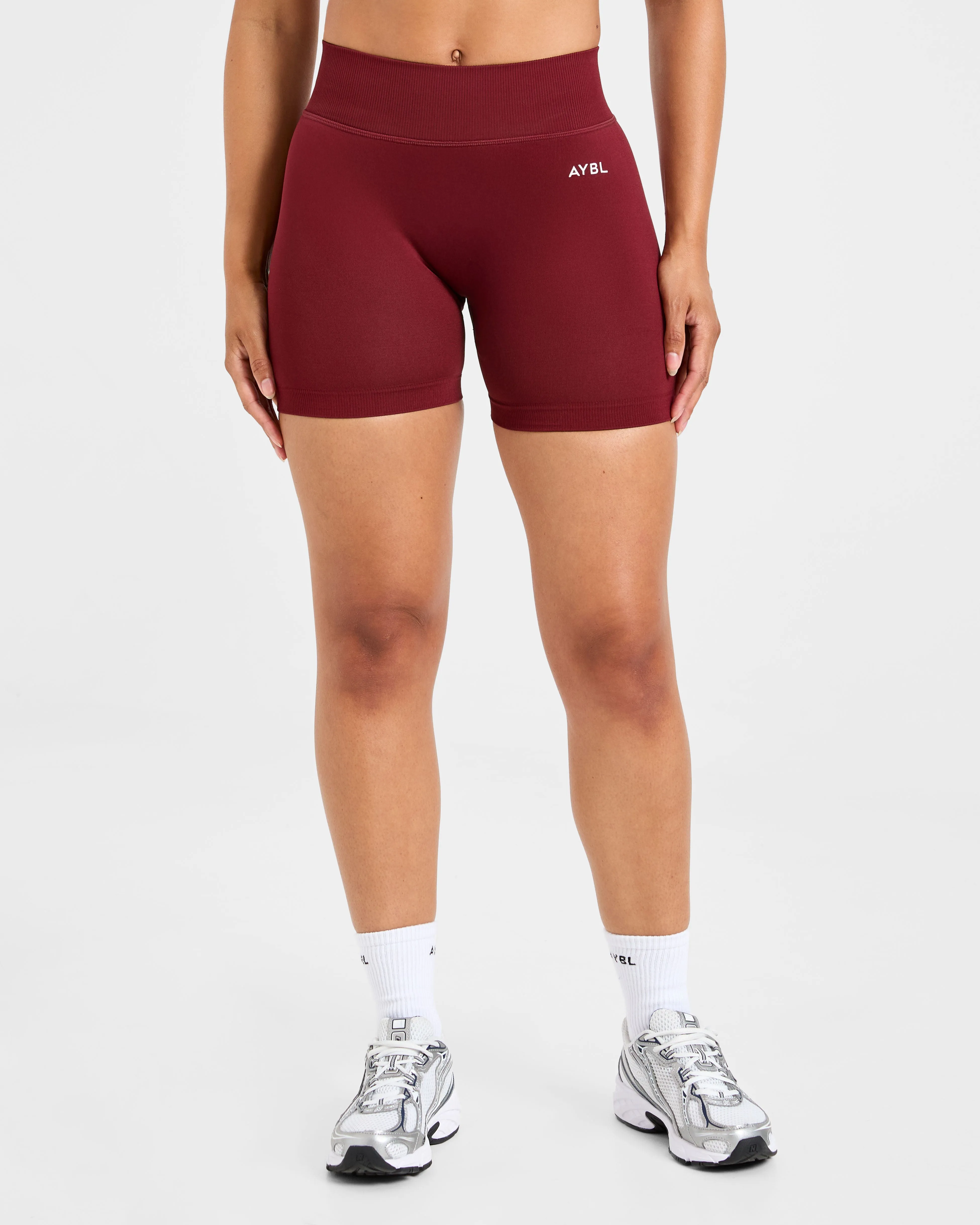 Adapt Seamless Shorts - Autumn Red sold by AYBL product image thumbnail 2