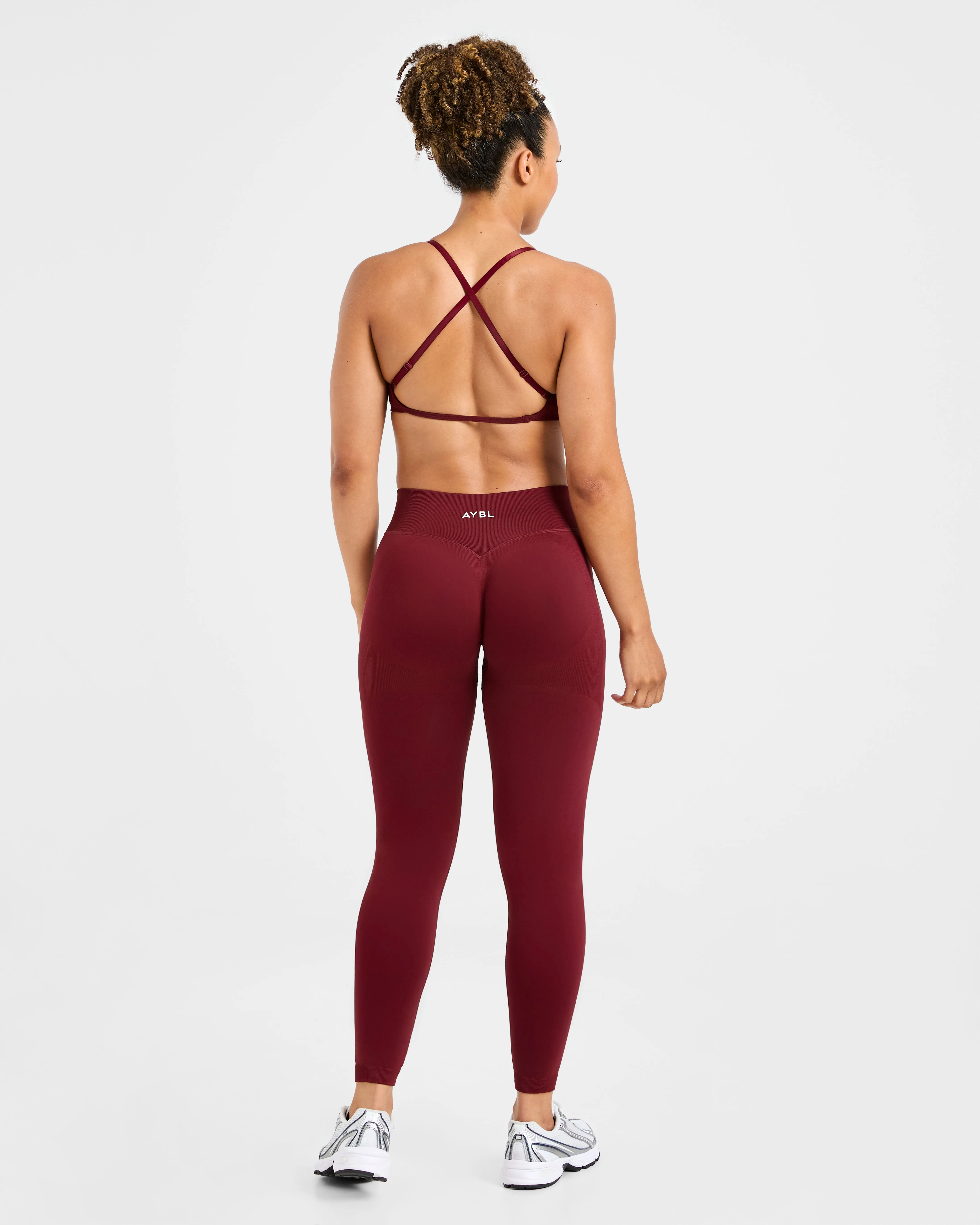 Adapt Seamless Leggings - Autumn Red sold by AYBL product image thumbnail 4