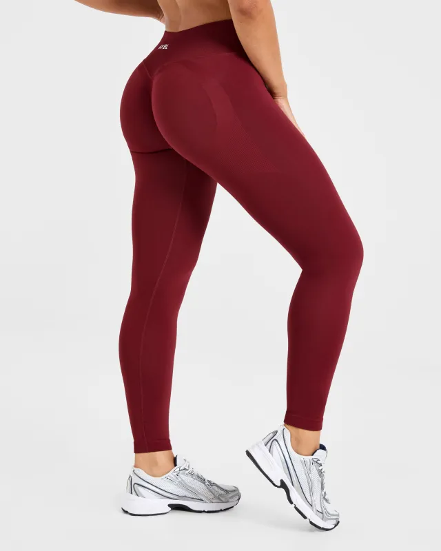 Adapt Seamless Leggings - Autumn Red sold by AYBL
