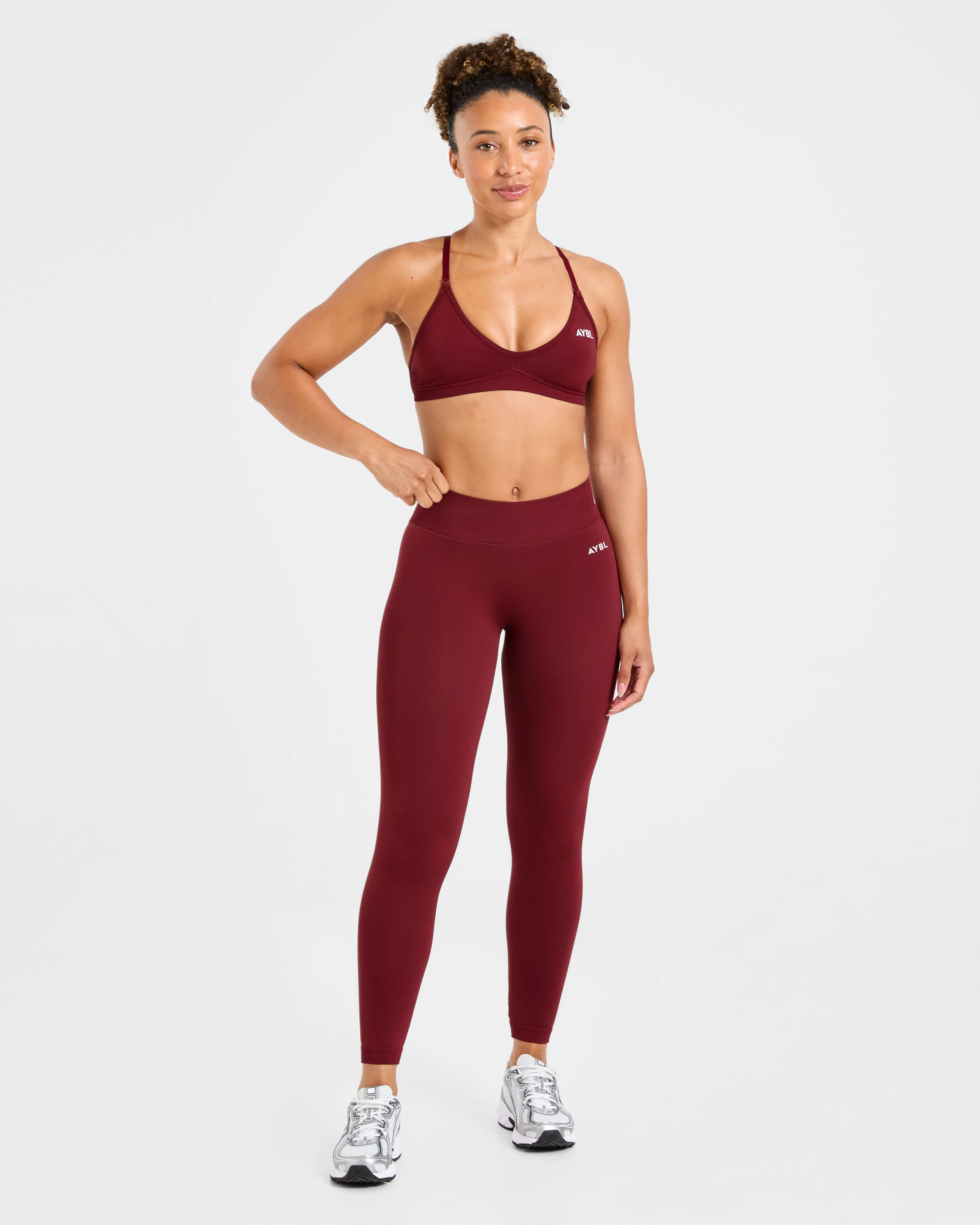 Adapt Seamless Leggings - Autumn Red sold by AYBL product image thumbnail 3