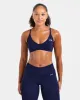 Adapt Seamless Strappy Sports Bra - Deep Navy sold by AYBL
