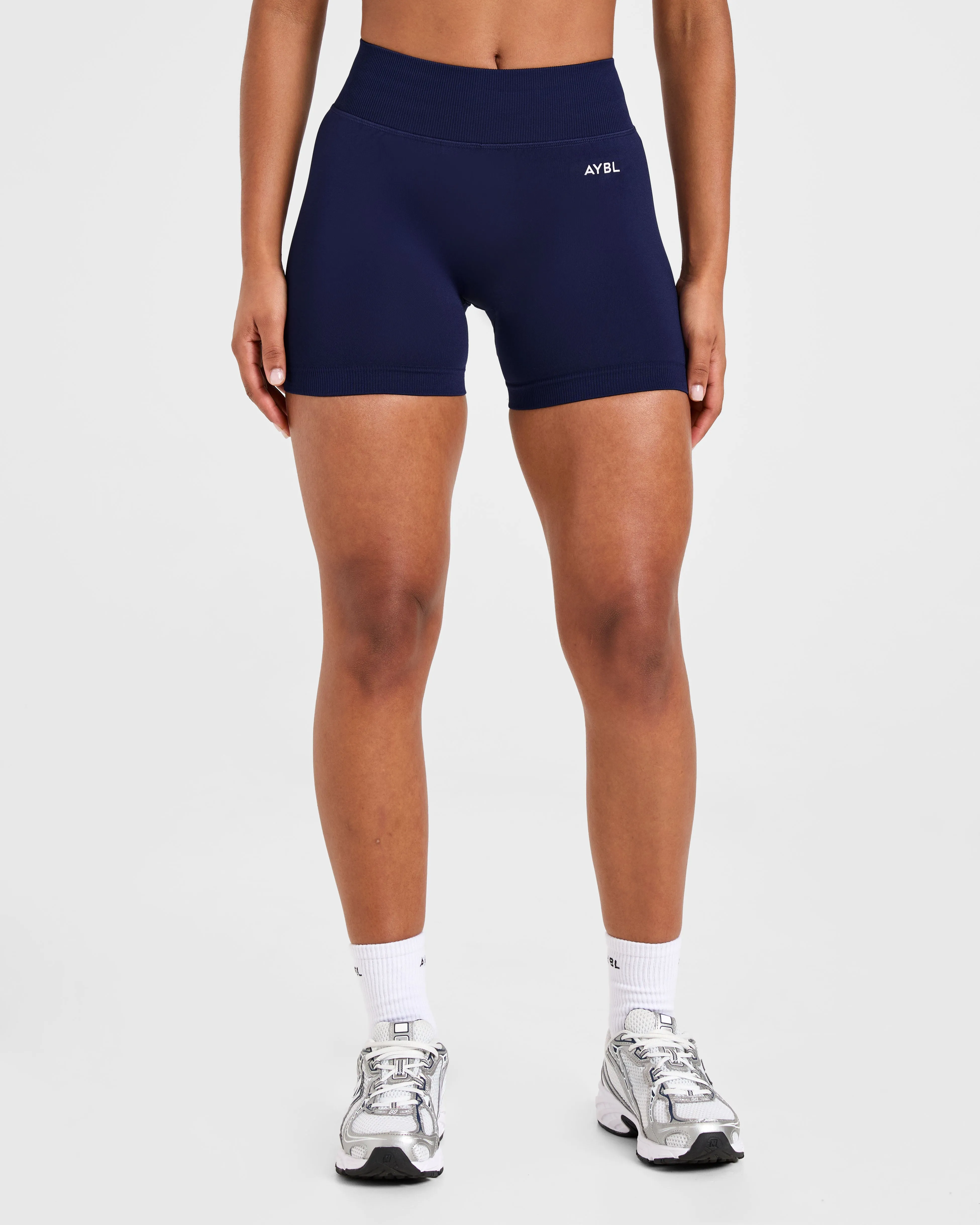 Adapt Seamless Shorts - Deep Navy sold by AYBL product image thumbnail 2