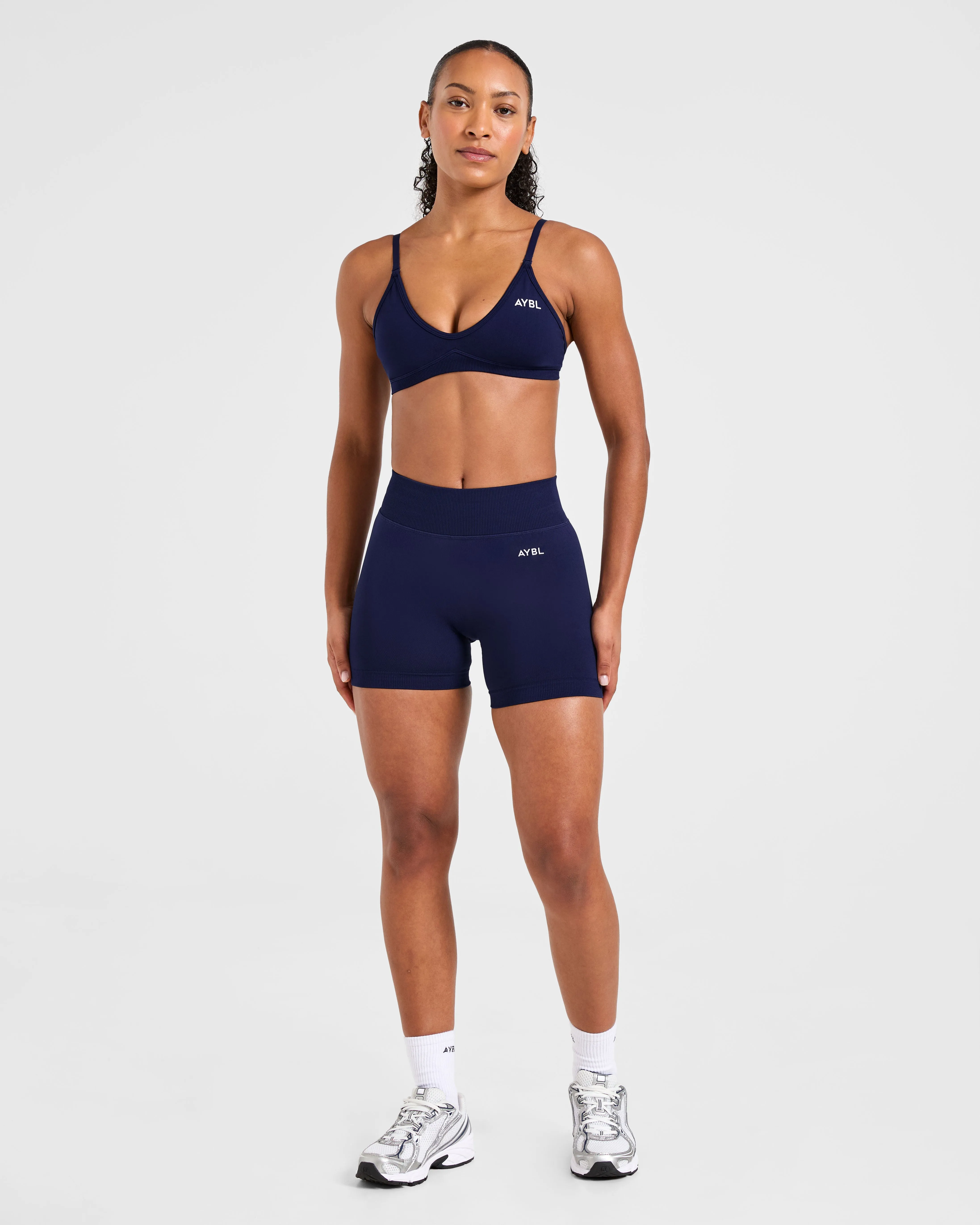 Adapt Seamless Shorts - Deep Navy sold by AYBL product image thumbnail 3