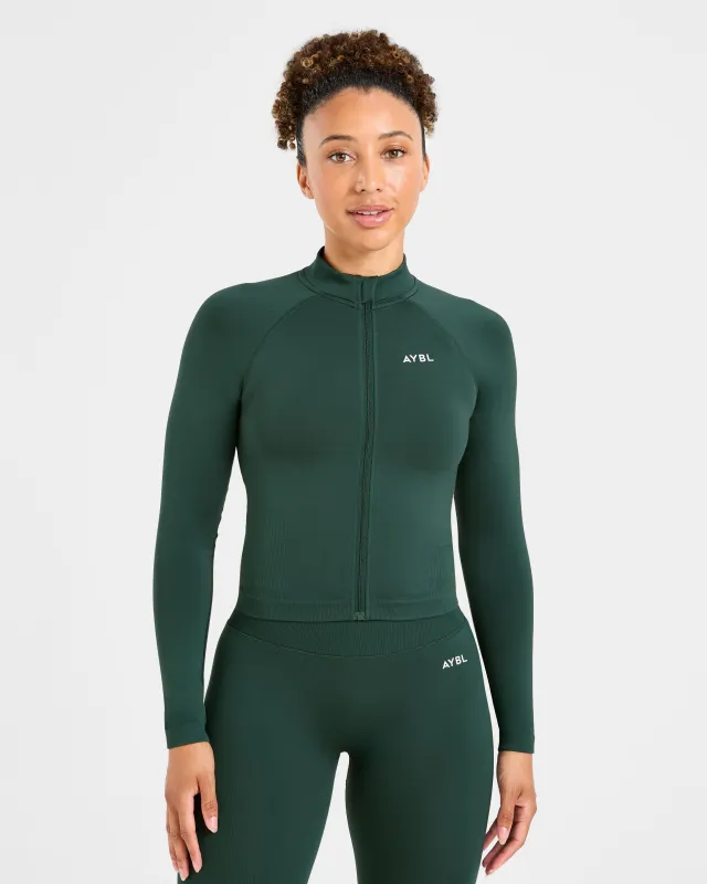 Adapt Seamless Jacket - Deep Forest sold by AYBL