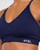 Adapt Seamless Sports Bra - Deep Navy sold by AYBL