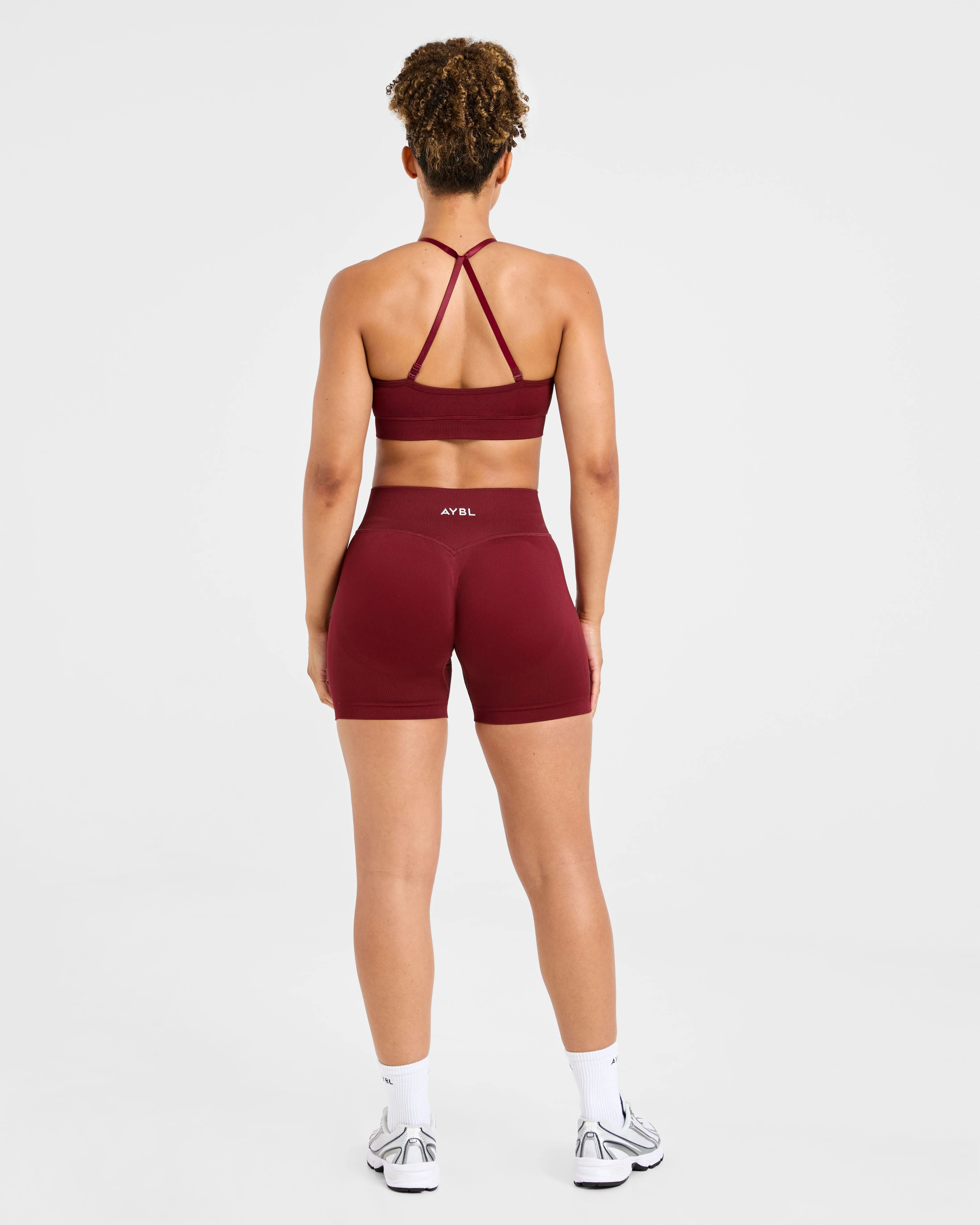 Adapt Seamless Sports Bra - Autumn Red sold by AYBL product image thumbnail 4