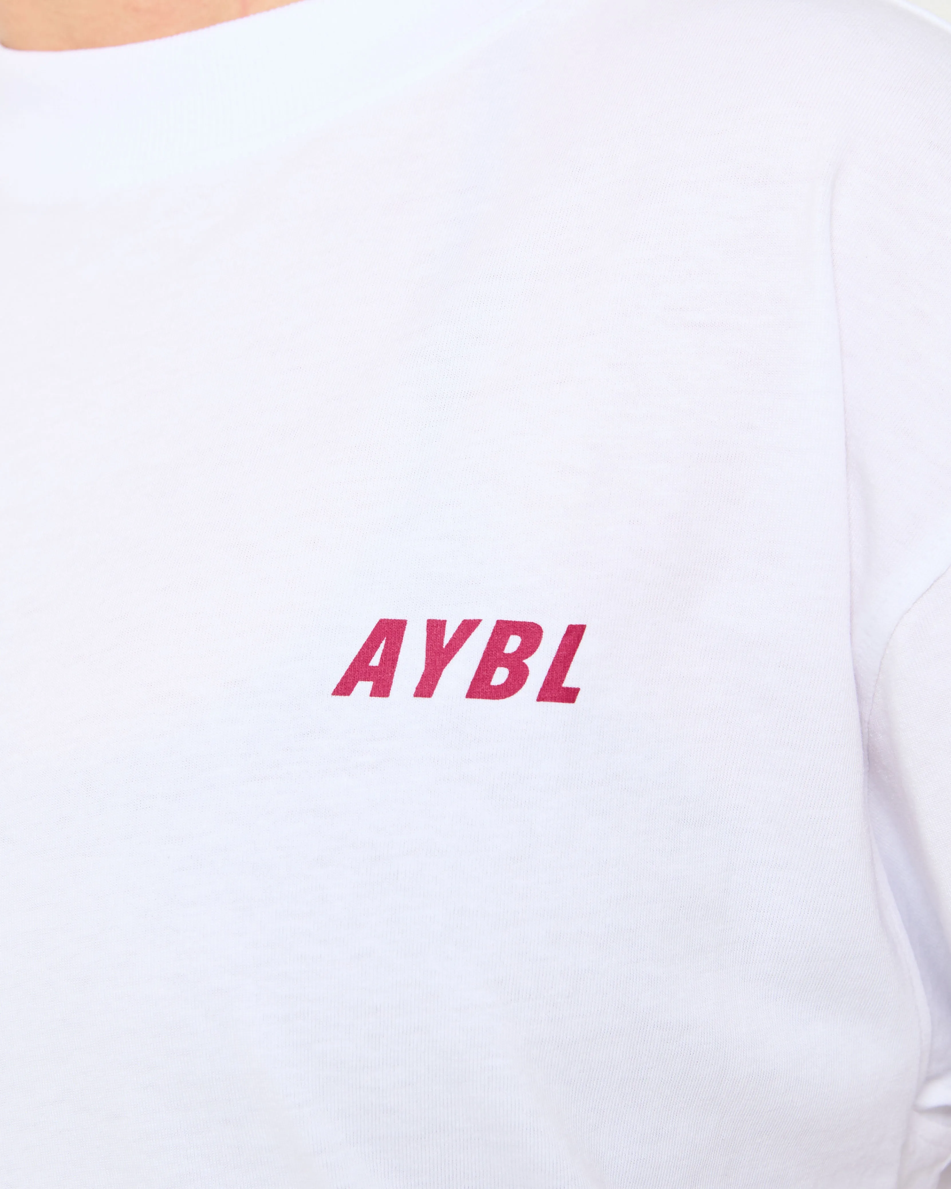Cardio Club Oversized T Shirt - White/Burgundy sold by AYBL product image thumbnail 5