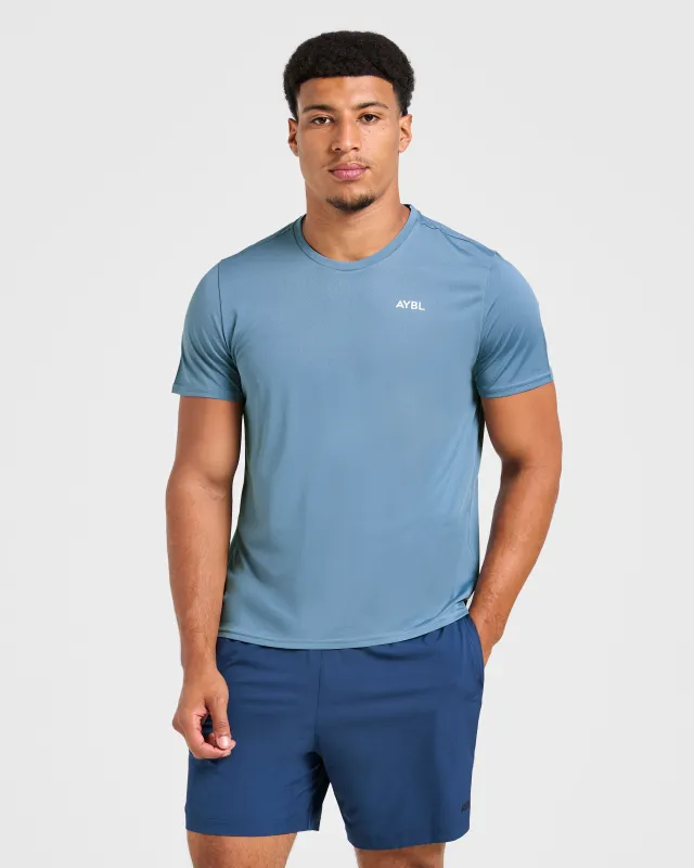 Origin T Shirt - Slate Blue sold by AYBL