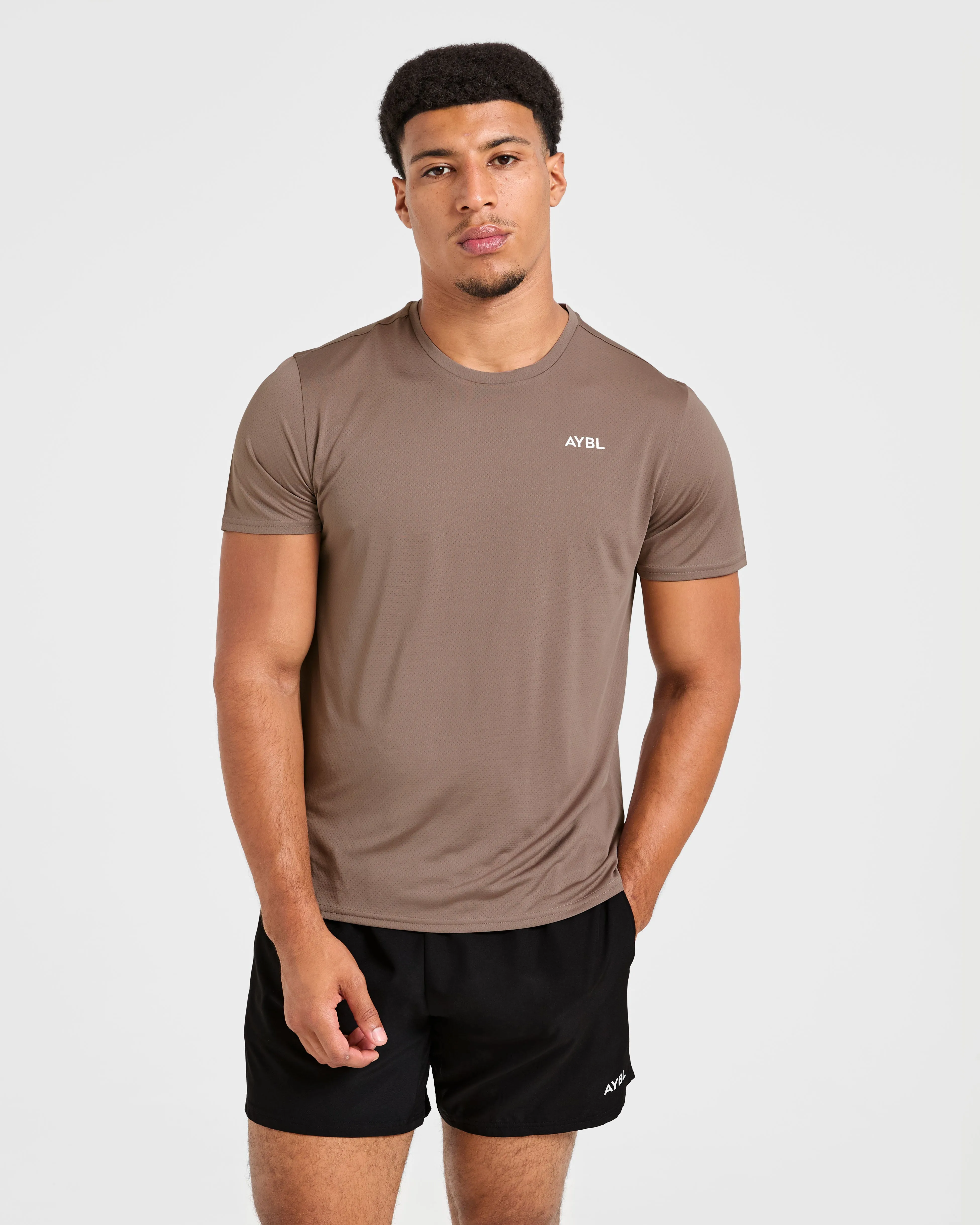Origin T Shirt - Mocha Brown sold by AYBL