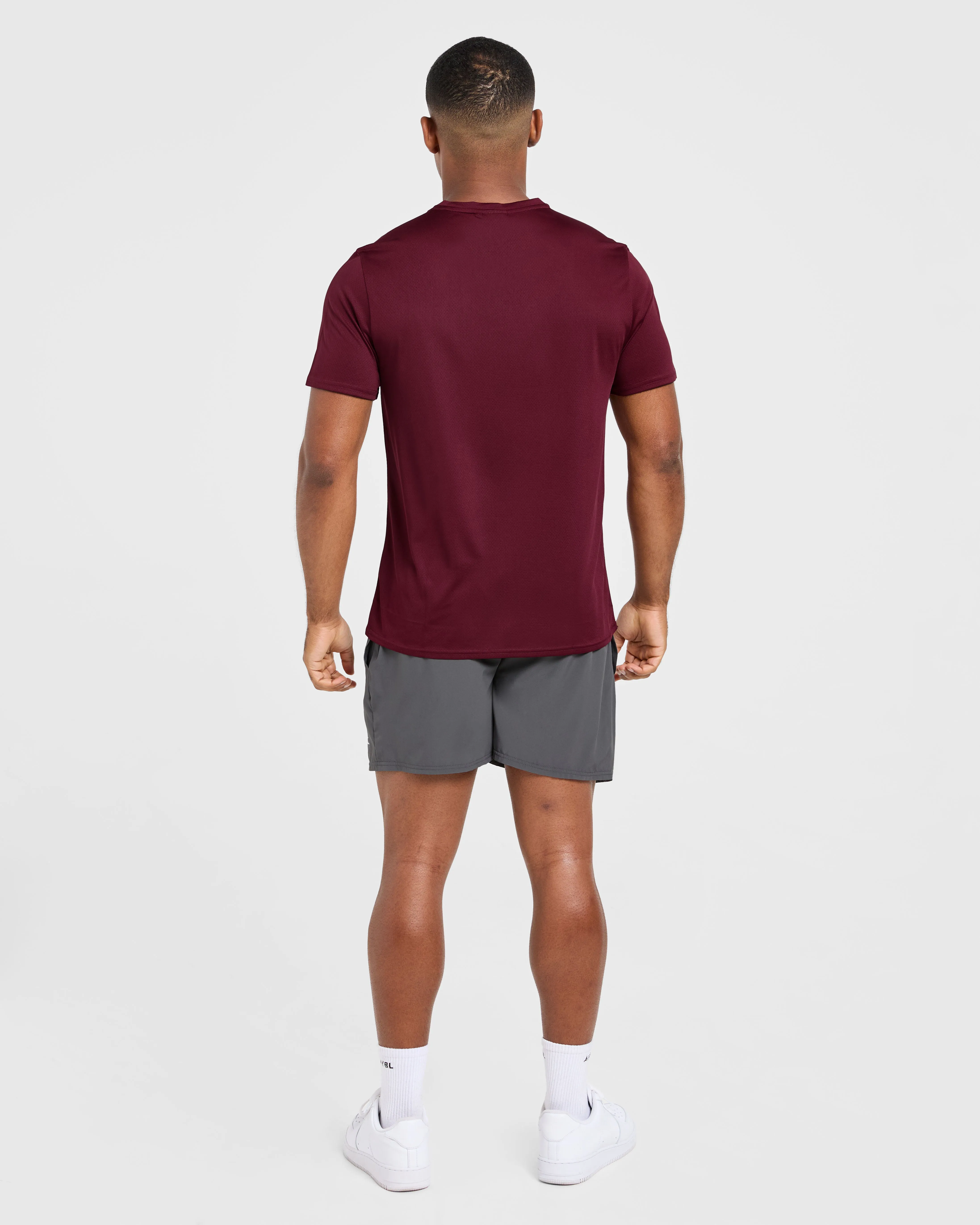 Origin T Shirt - Merlot Red sold by AYBL product image thumbnail 4