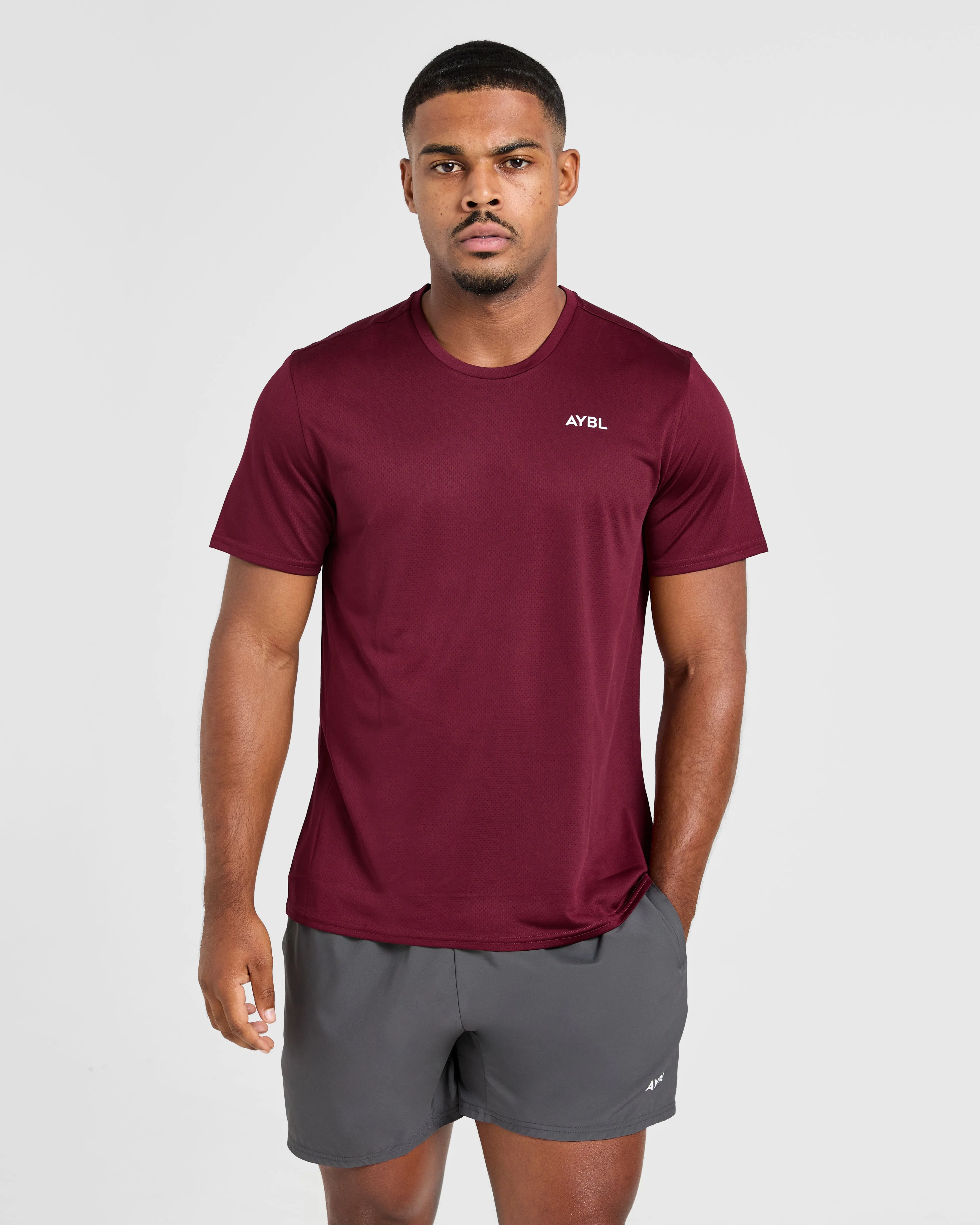 Origin T Shirt - Merlot Red sold by AYBL