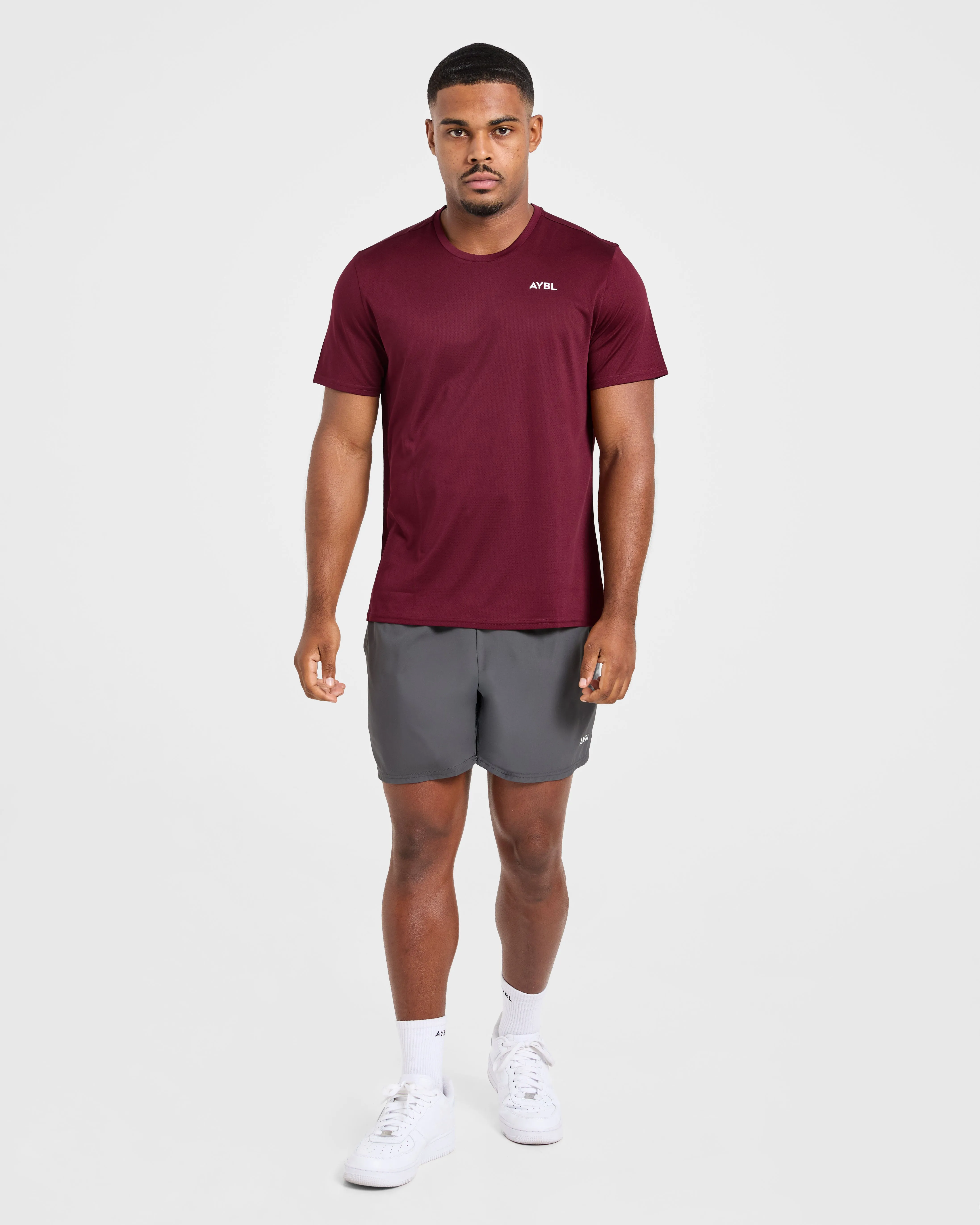 Origin T Shirt - Merlot Red sold by AYBL product image thumbnail 3
