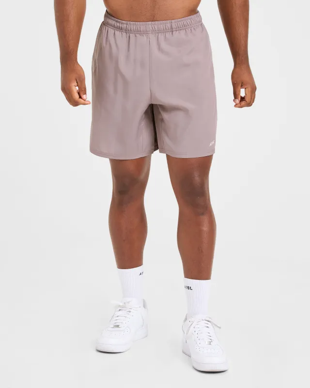 Core 7" Shorts - Steel Mauve sold by AYBL