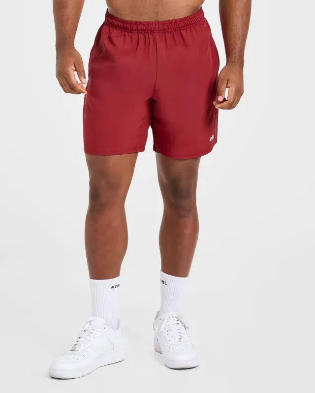 Core 7" Shorts - Vintage Red sold by AYBL
