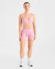 Adapt Seamless Strappy Sports Bra - Spring Pink sold by AYBL