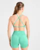 Adapt Seamless Strappy Sports Bra - Spring Mint sold by AYBL