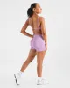 Adapt Seamless Strappy Sports Bra - Spring Lilac sold by AYBL