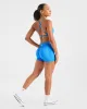 Adapt Seamless Strappy Sports Bra - Spring Cobalt sold by AYBL