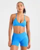Adapt Seamless Strappy Sports Bra - Spring Cobalt sold by AYBL