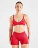Adapt Seamless Strappy Sports Bra - Salsa Red sold by AYBL