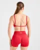 Adapt Seamless Strappy Sports Bra - Salsa Red sold by AYBL