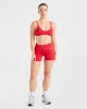 Adapt Seamless Strappy Sports Bra - Salsa Red sold by AYBL
