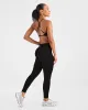 Adapt Seamless Strappy Sports Bra - Black sold by AYBL