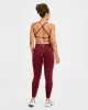 Adapt Seamless Strappy Sports Bra - Autumn Red sold by AYBL