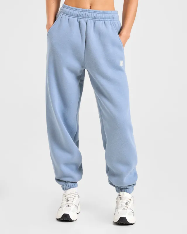 Retro Athletics Oversized Joggers - Vintage Blue sold by AYBL