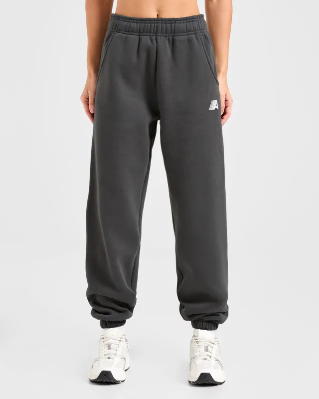 Retro Athletics Oversized Joggers - Charcoal sold by AYBL