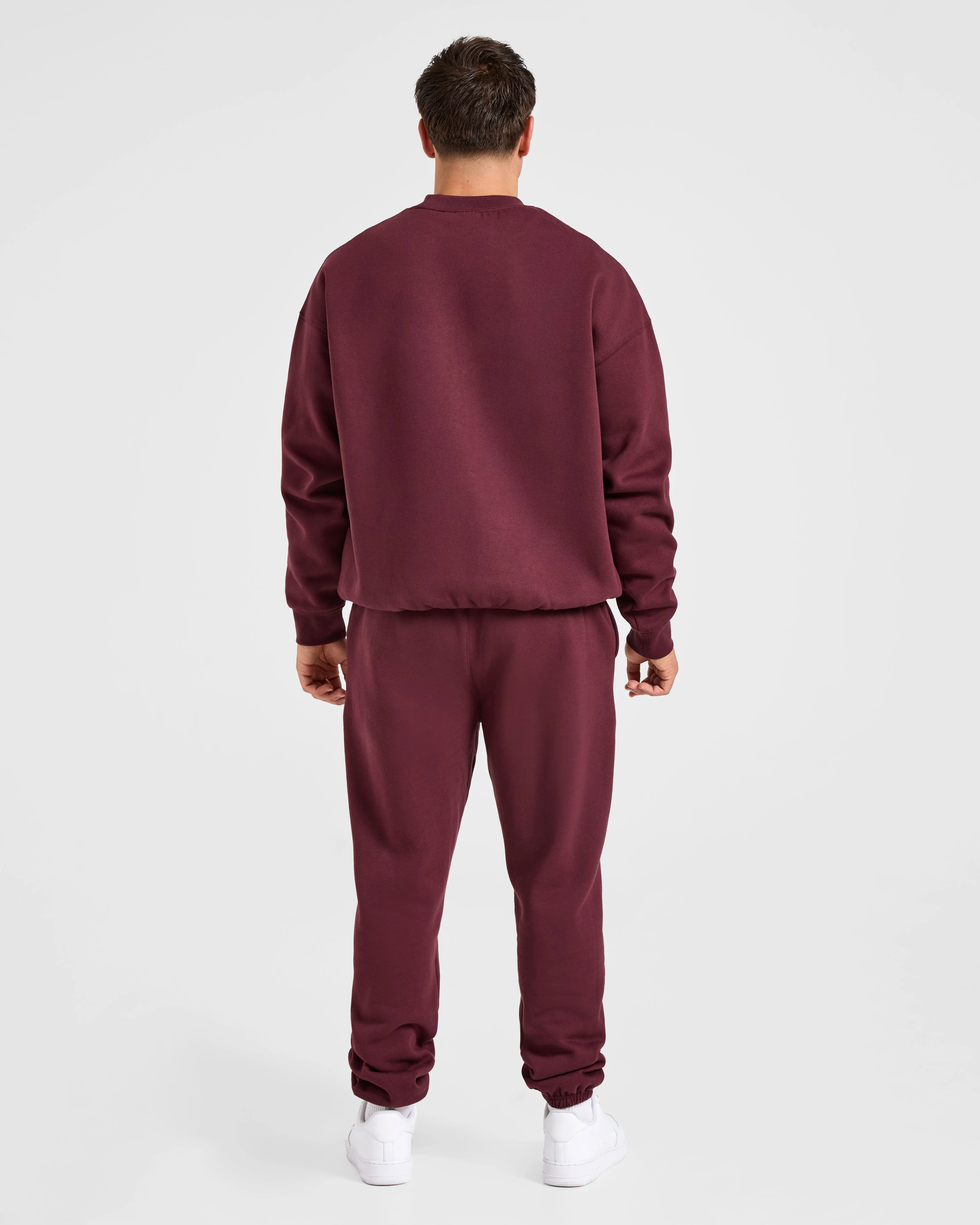 Essential Oversized Sweater - Burgundy Red sold by AYBL product image thumbnail 4