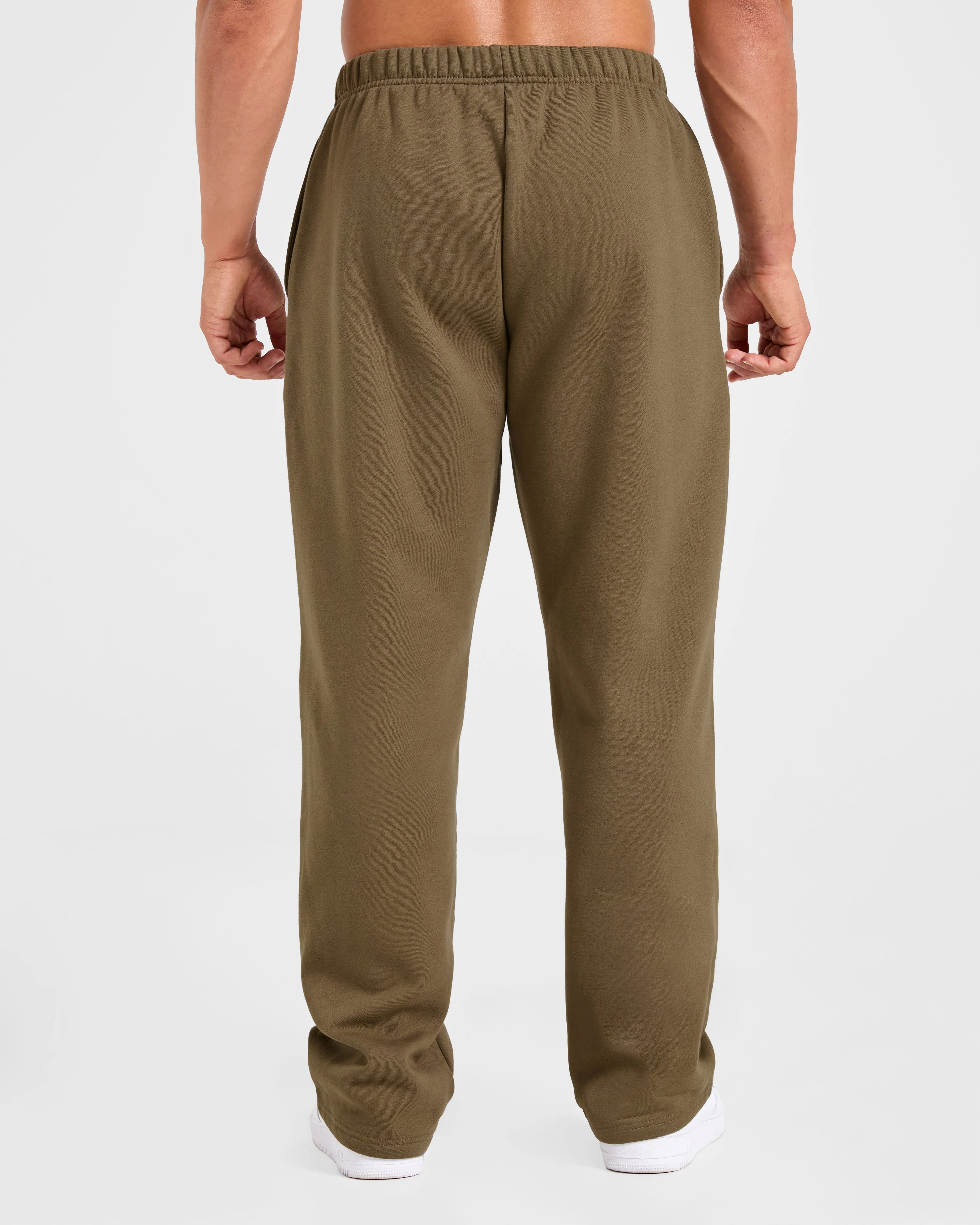 Essential Oversized Straight Leg Joggers- Olive Green sold by AYBL product image thumbnail 2