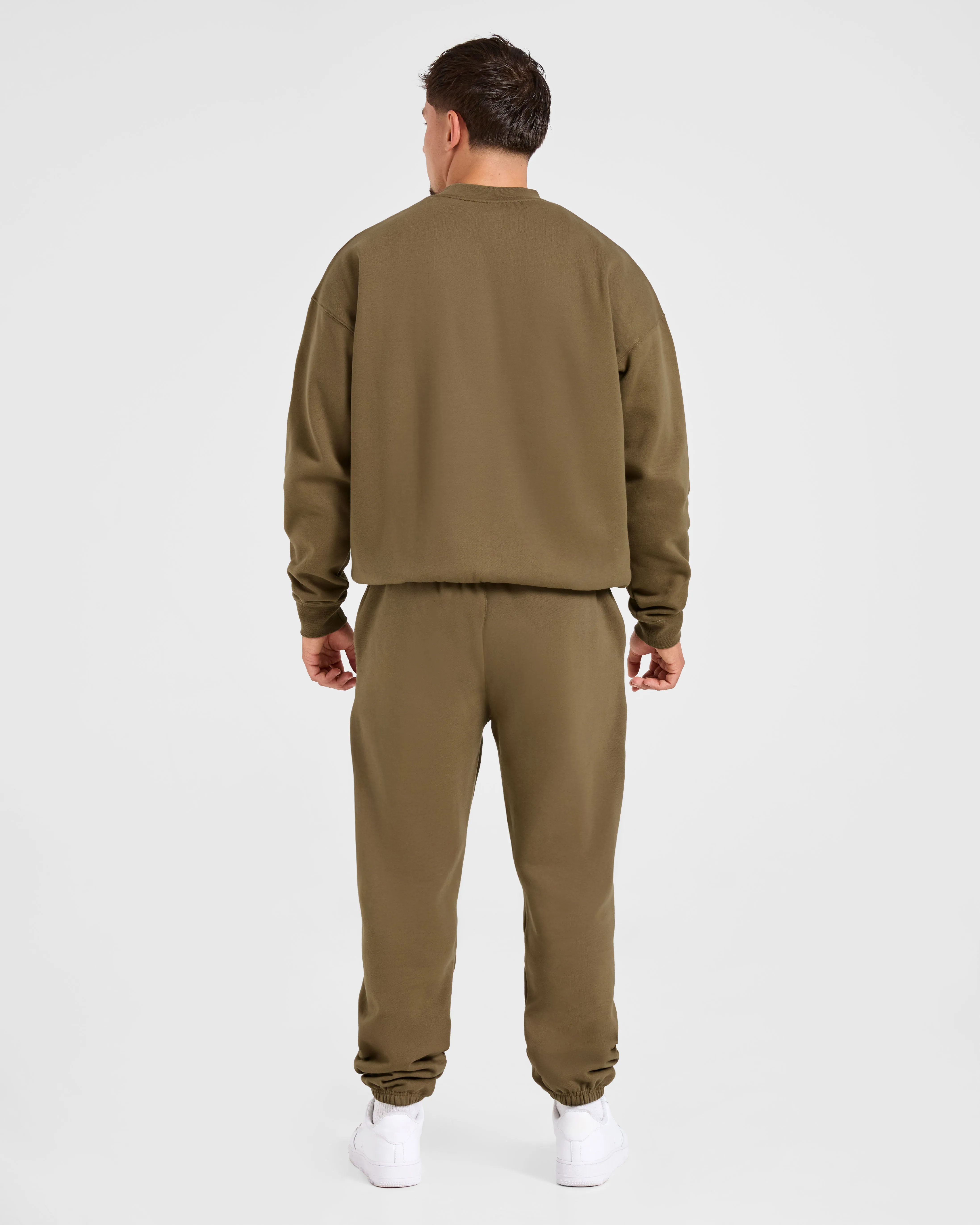Essential Oversized Joggers- Olive Green sold by AYBL product image thumbnail 4